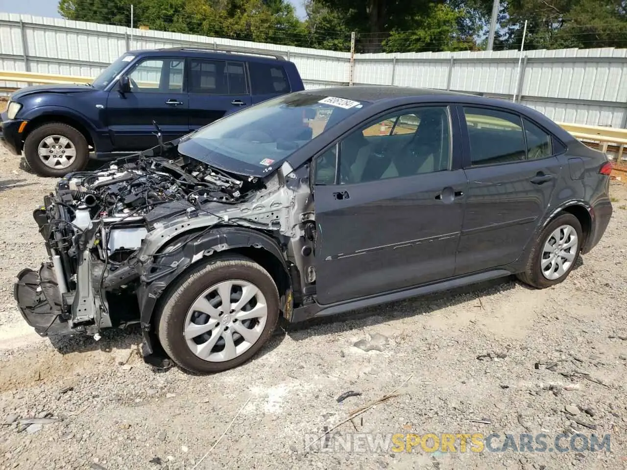 1 Photograph of a damaged car JTDBCMFE2P3027283 TOYOTA COROLLA 2023