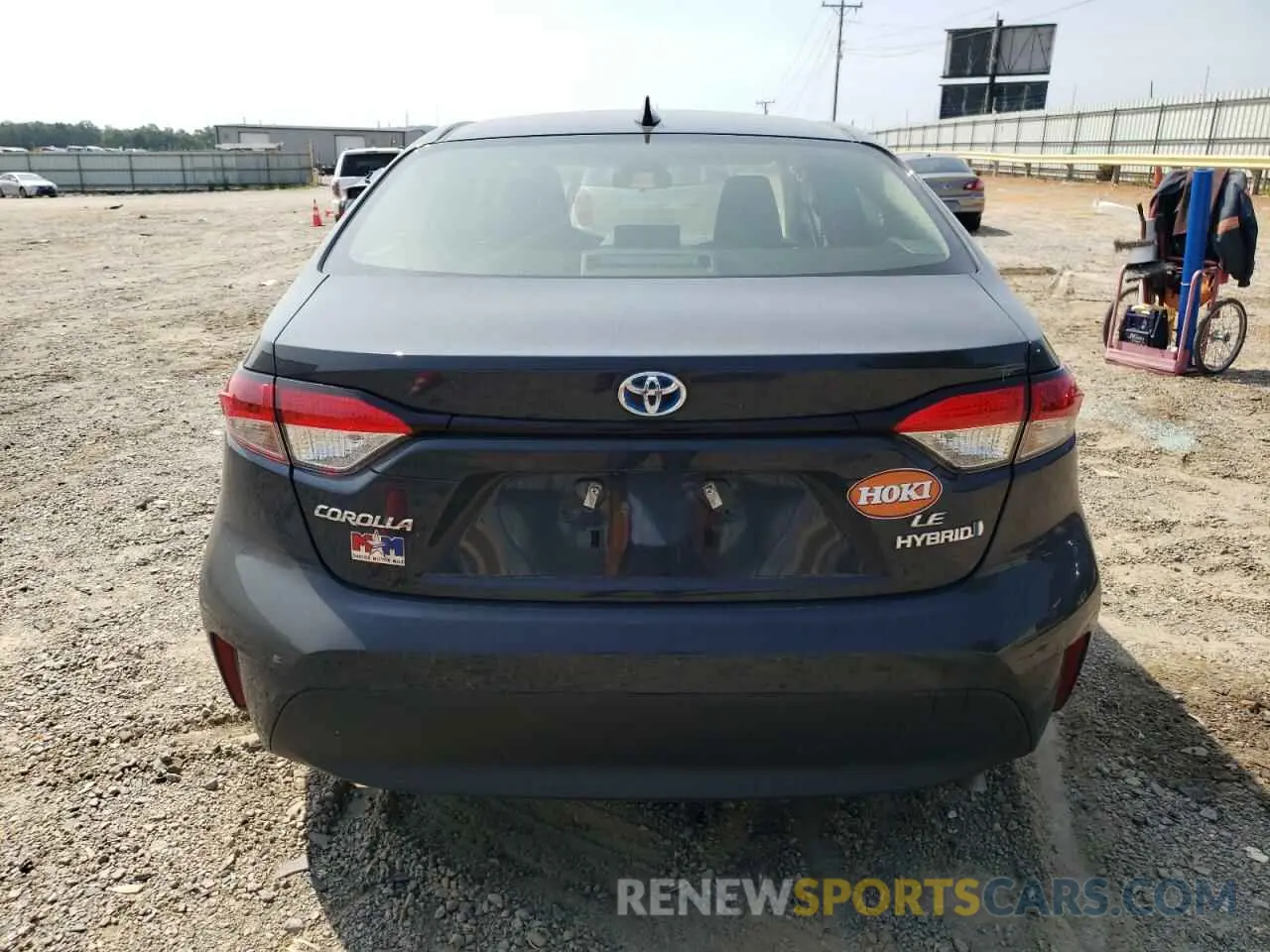 6 Photograph of a damaged car JTDBCMFE2P3027283 TOYOTA COROLLA 2023
