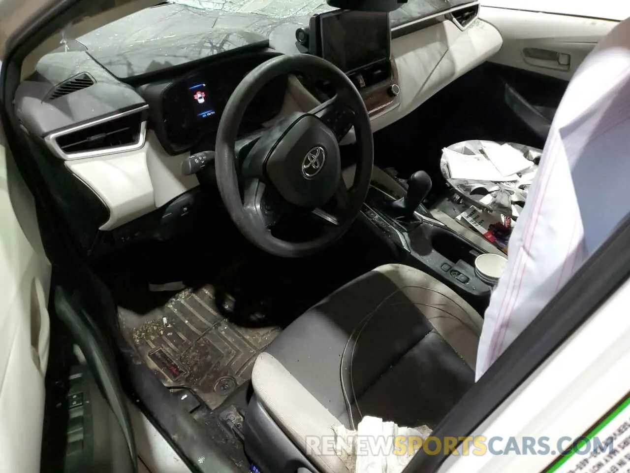 8 Фотография поврежденного автомобиля JTDBCMFE2PJ008048 TOYOTA COROLLA 2023
