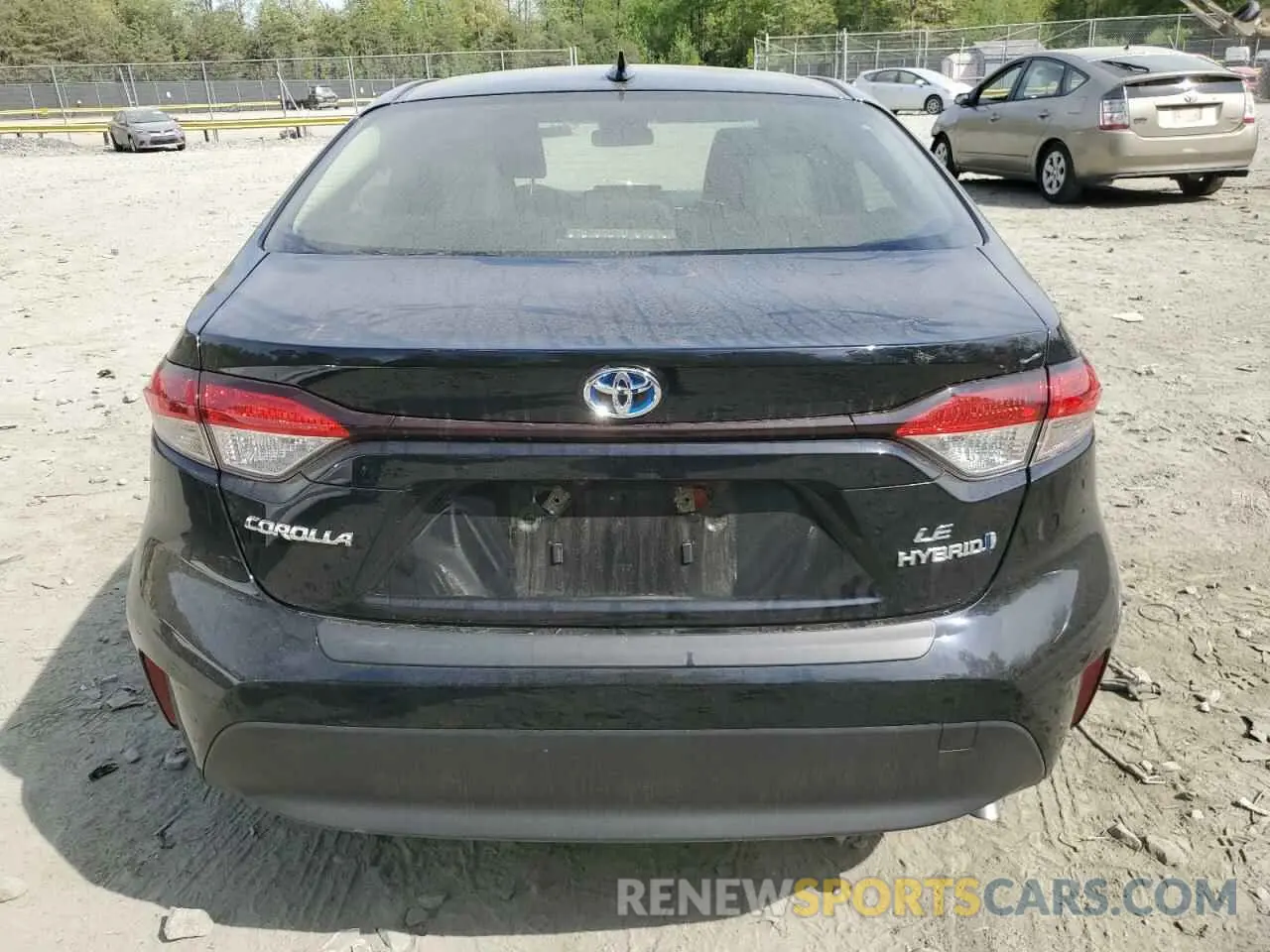 6 Фотография поврежденного автомобиля JTDBCMFE2PJ010995 TOYOTA COROLLA 2023