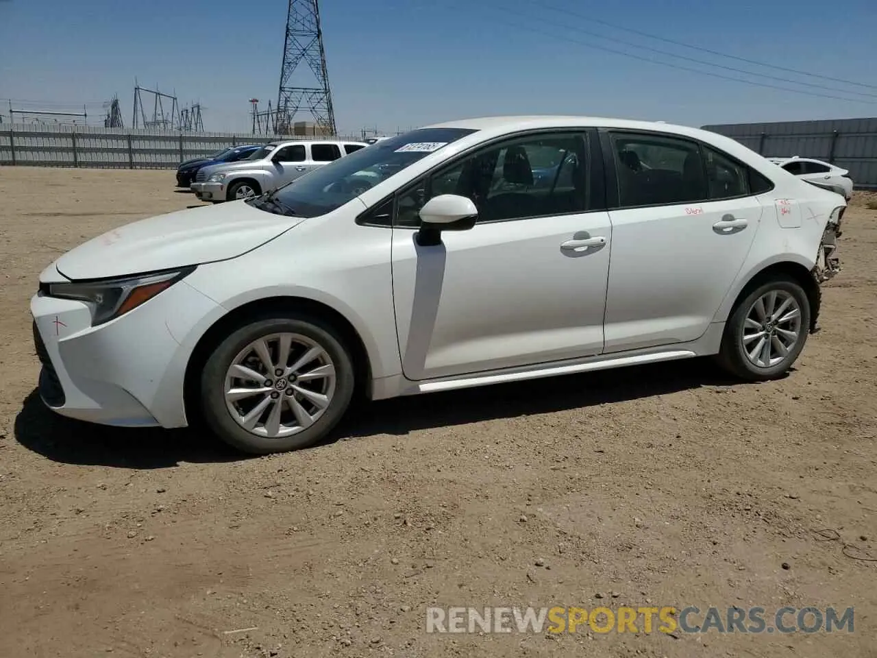 1 Photograph of a damaged car JTDBCMFE3P3009858 TOYOTA COROLLA 2023