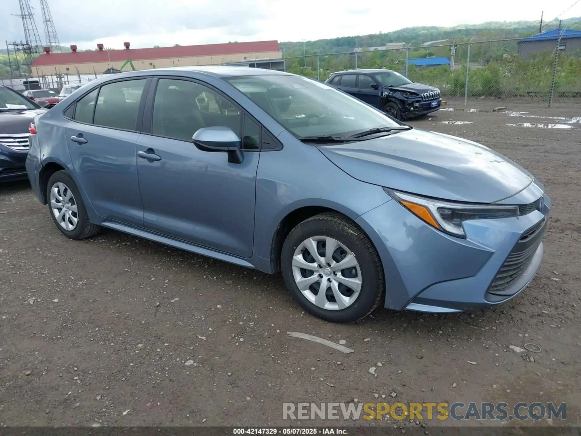 1 Photograph of a damaged car JTDBCMFE3P3012548 TOYOTA COROLLA 2023