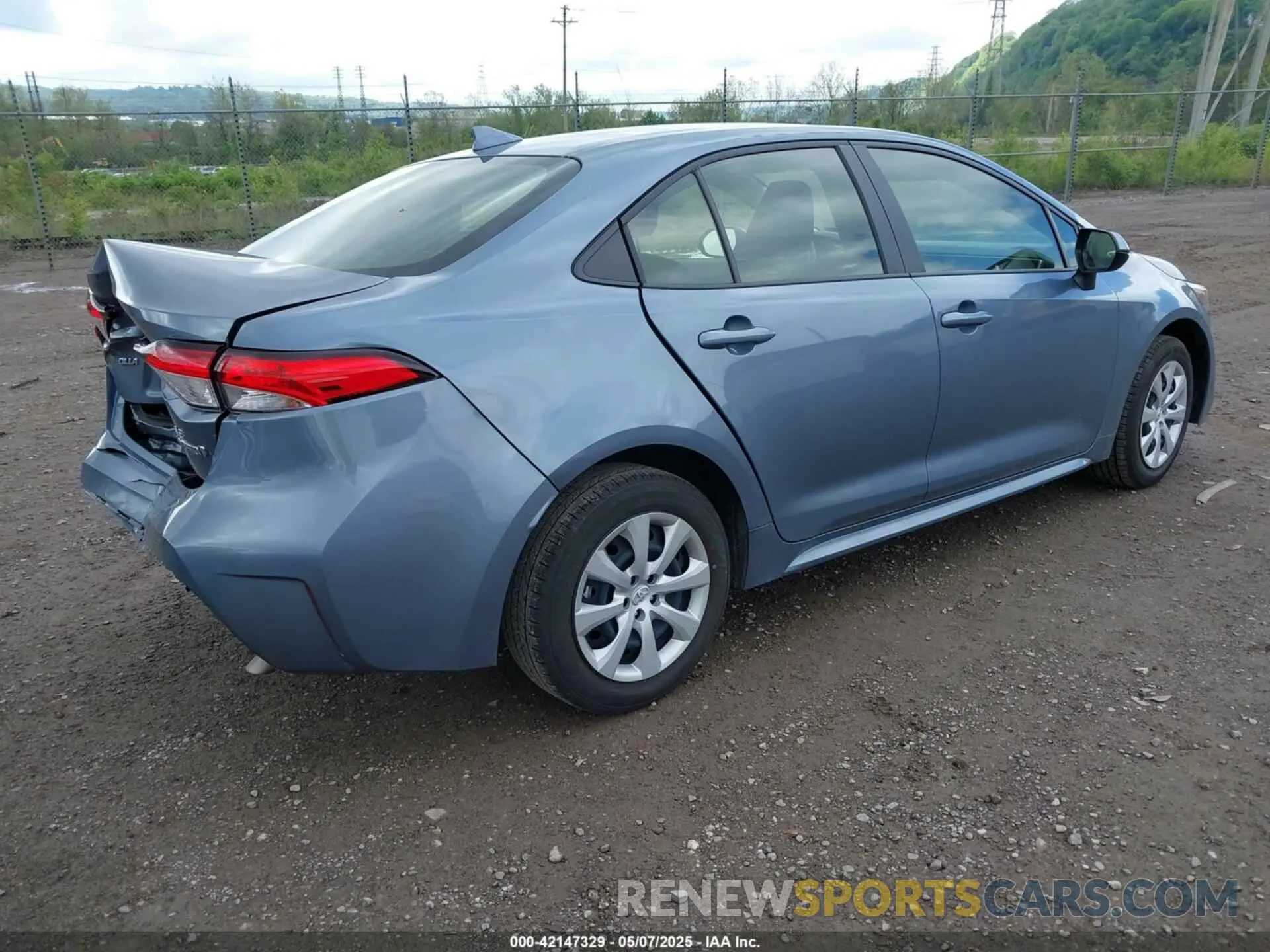 4 Photograph of a damaged car JTDBCMFE3P3012548 TOYOTA COROLLA 2023