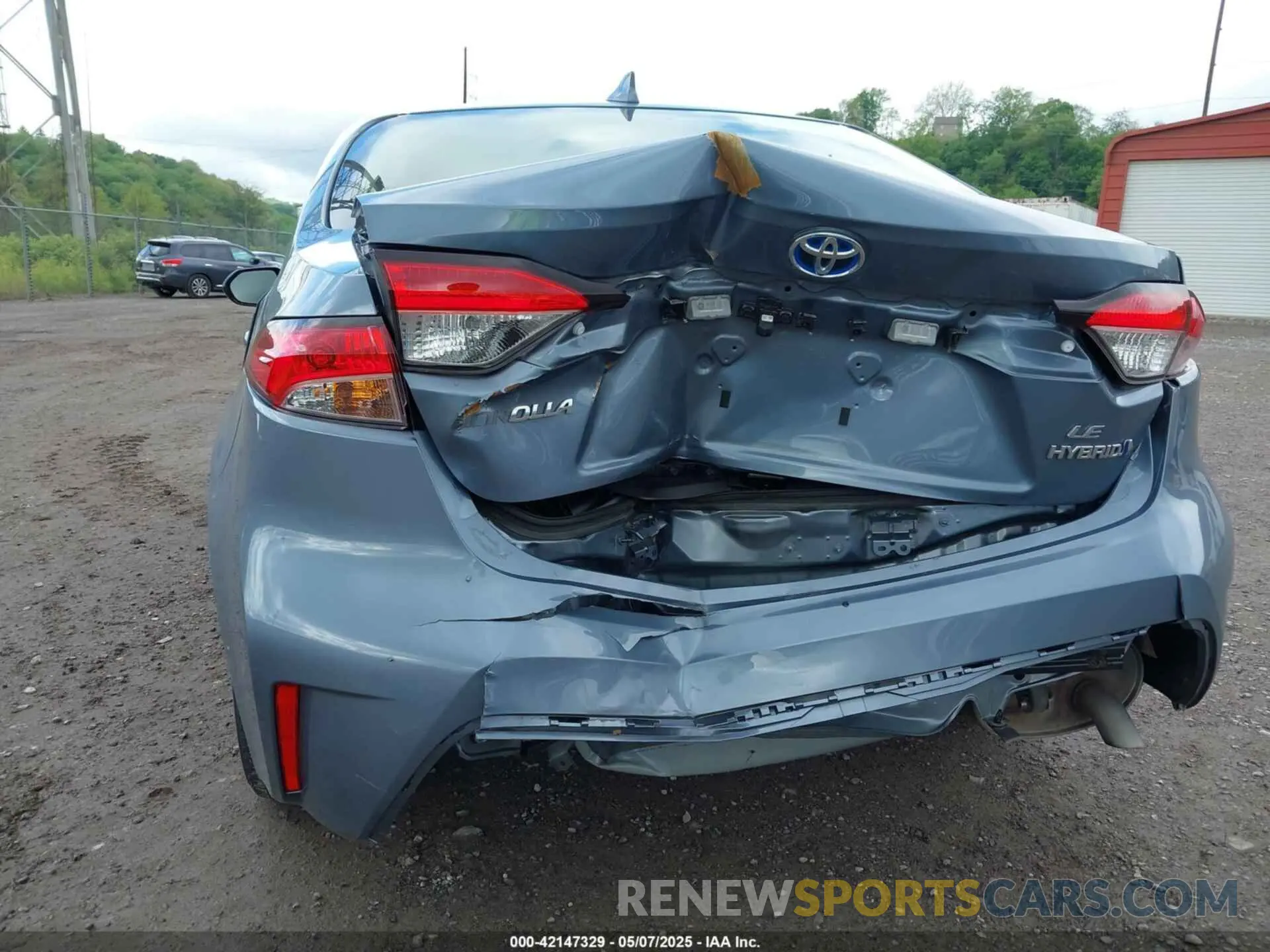 6 Photograph of a damaged car JTDBCMFE3P3012548 TOYOTA COROLLA 2023