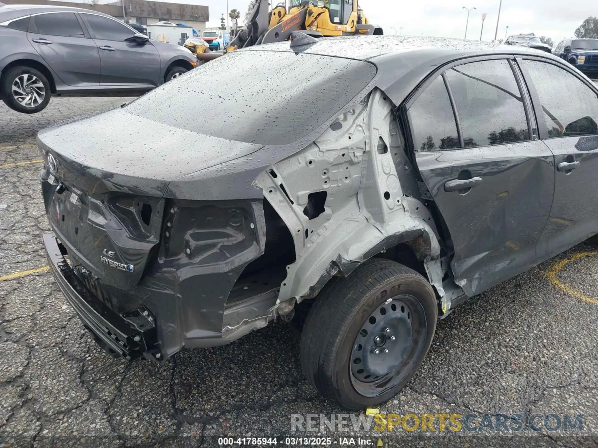 6 Photograph of a damaged car JTDBCMFE3P3020309 TOYOTA COROLLA 2023