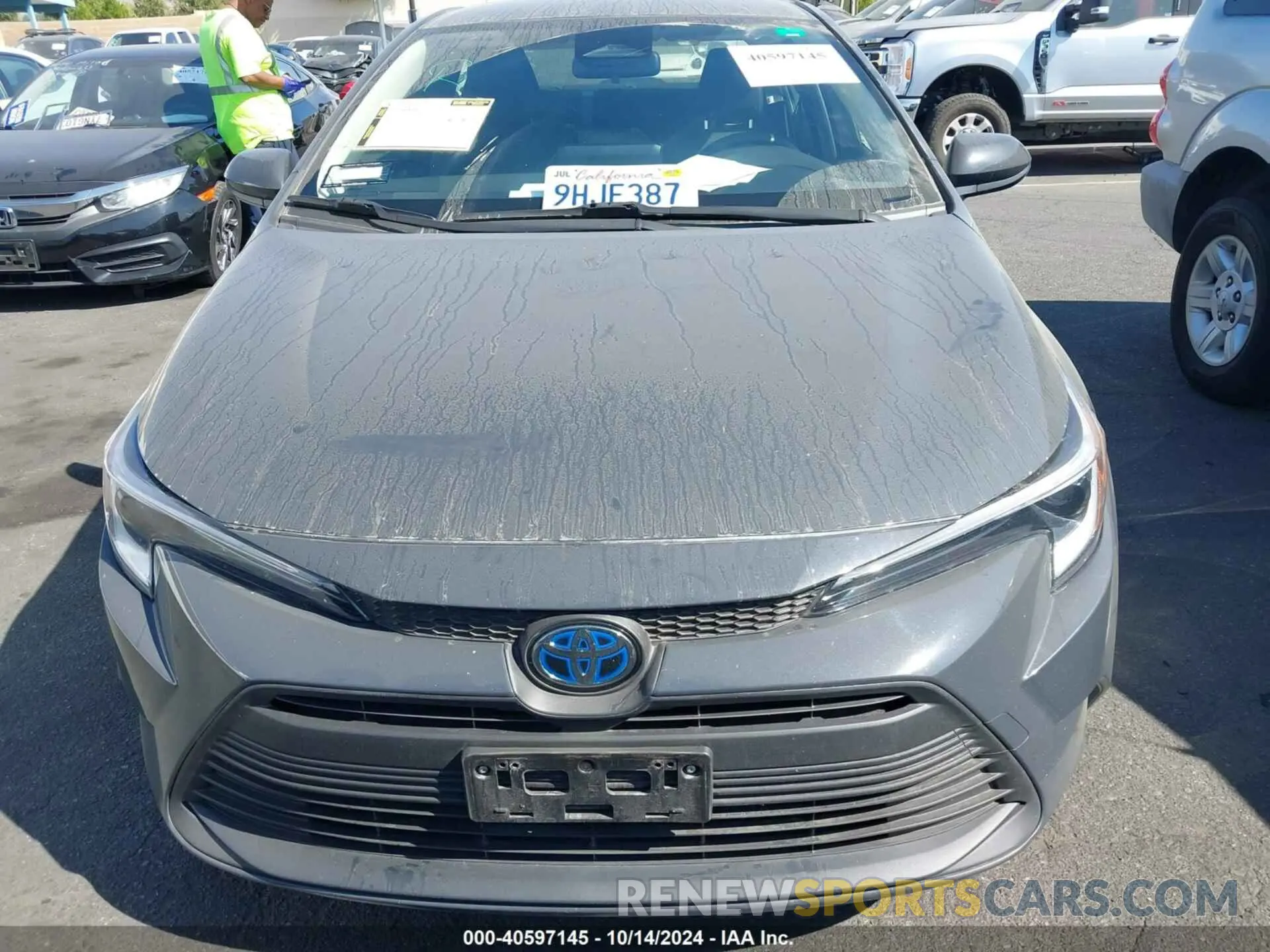 13 Photograph of a damaged car JTDBCMFE3P3023212 TOYOTA COROLLA 2023