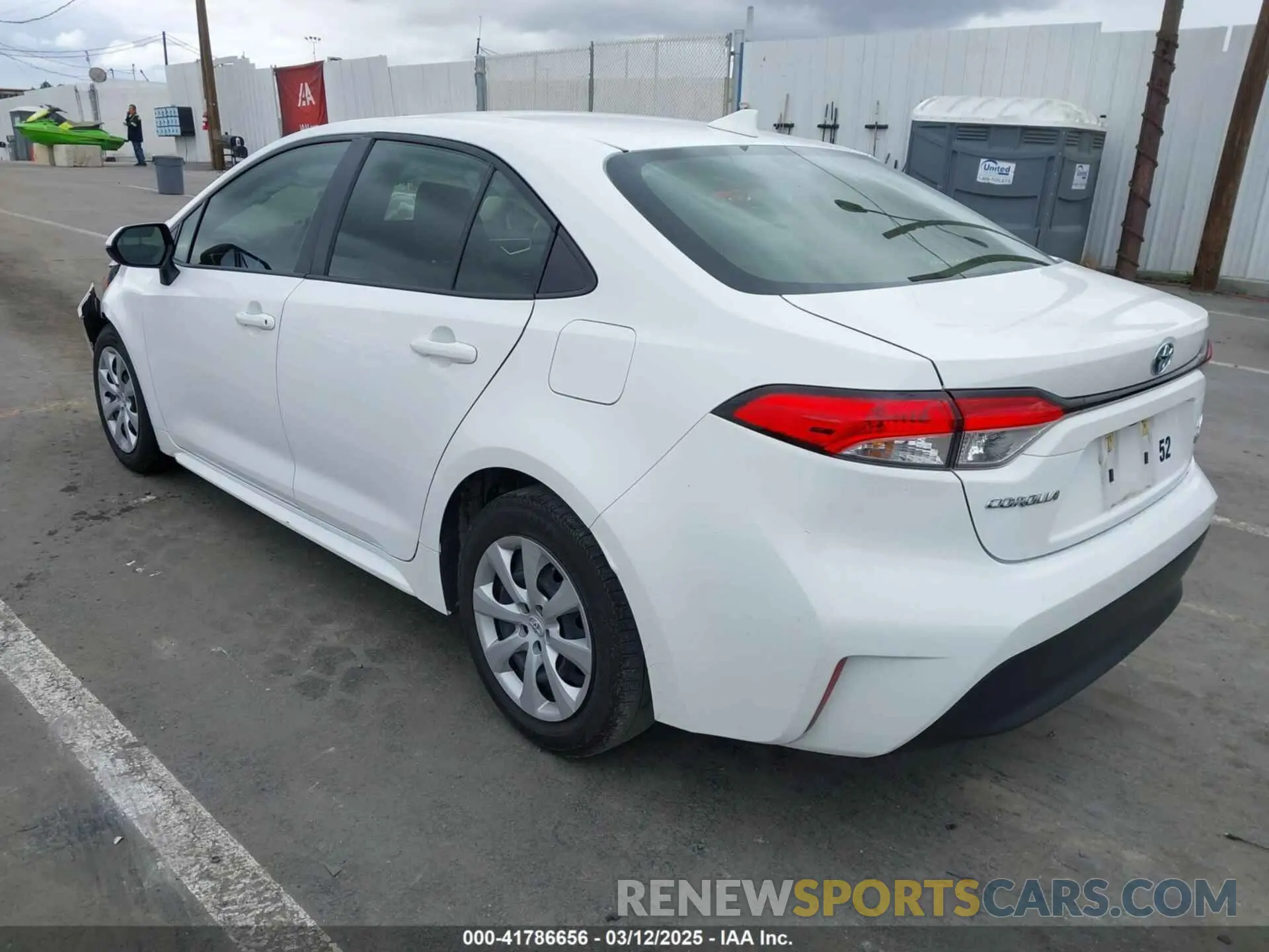 3 Фотография поврежденного автомобиля JTDBCMFE3PJ010097 TOYOTA COROLLA 2023