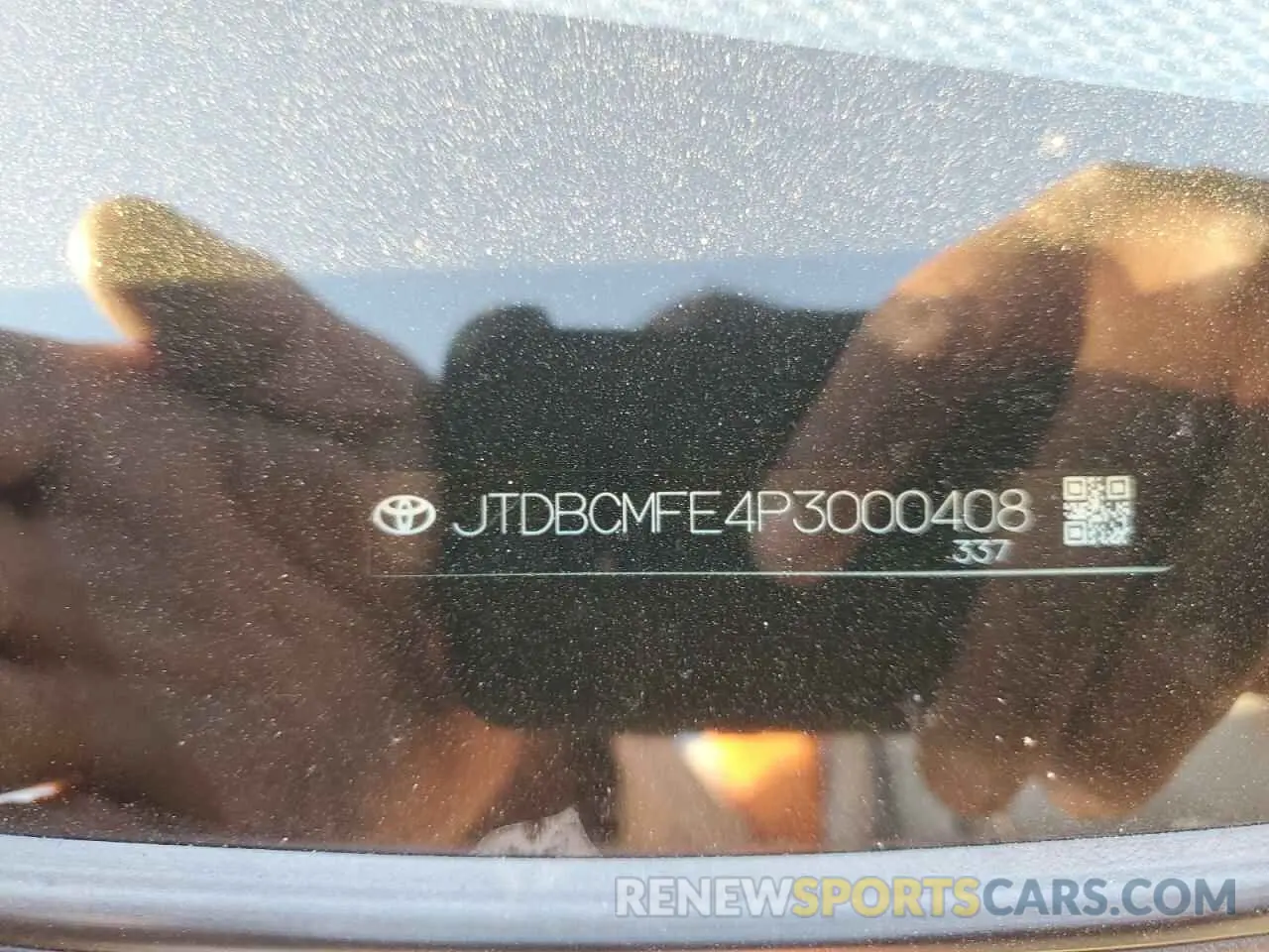 12 Photograph of a damaged car JTDBCMFE4P3000408 TOYOTA COROLLA 2023