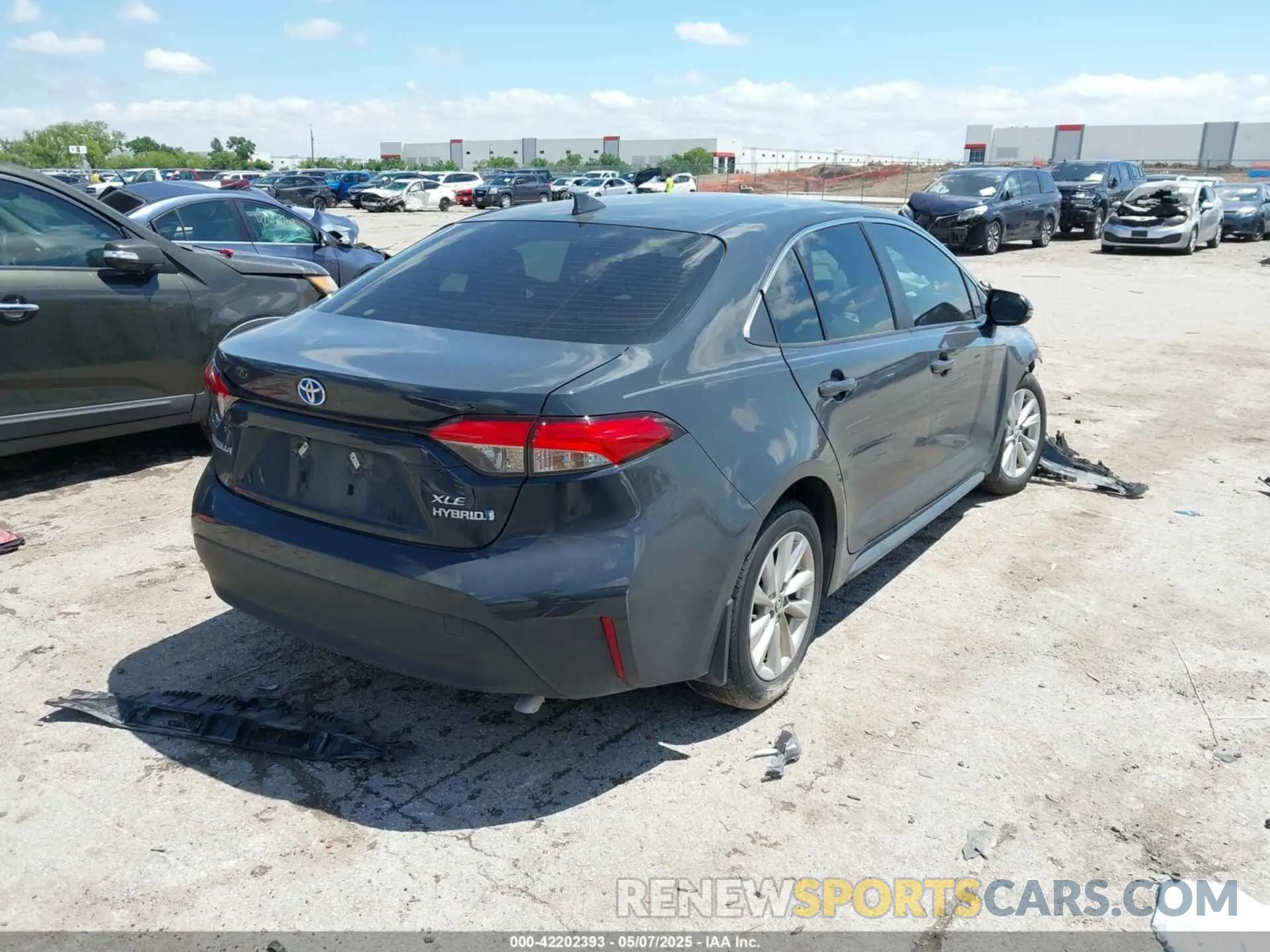 4 Photograph of a damaged car JTDBCMFE4P3003311 TOYOTA COROLLA 2023