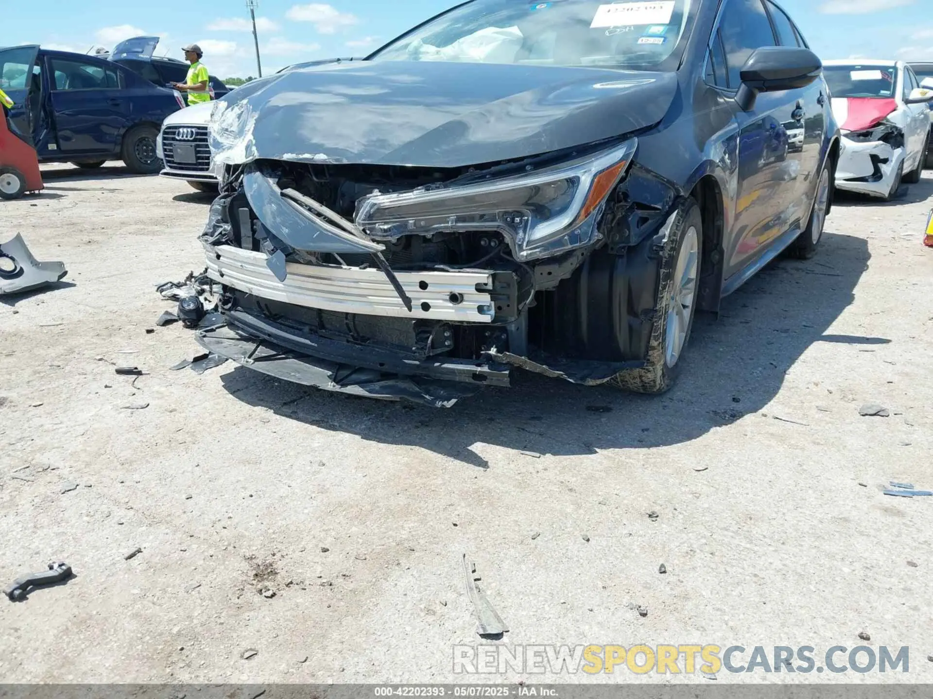 6 Photograph of a damaged car JTDBCMFE4P3003311 TOYOTA COROLLA 2023