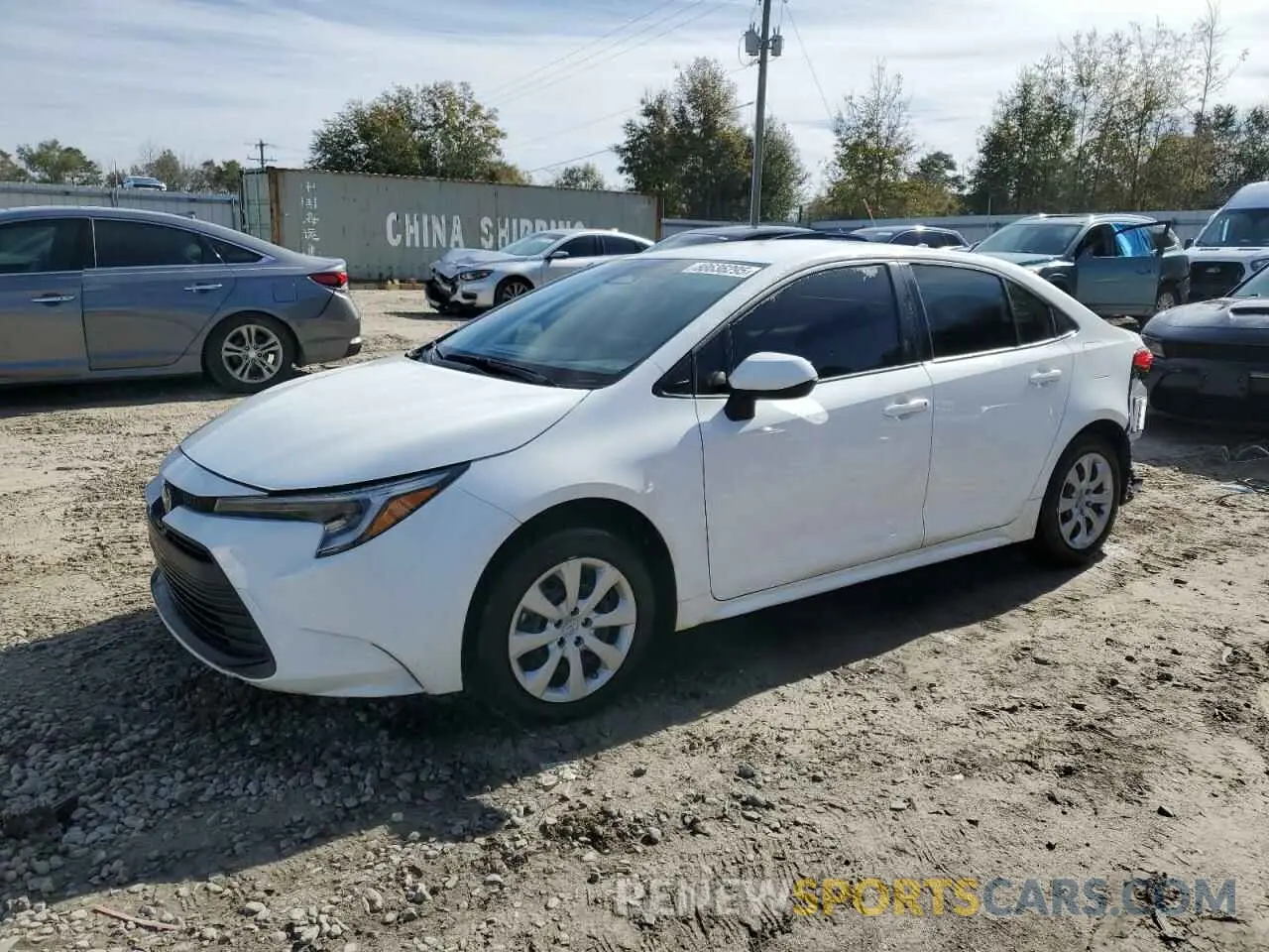 1 Photograph of a damaged car JTDBCMFE4P3006015 TOYOTA COROLLA 2023