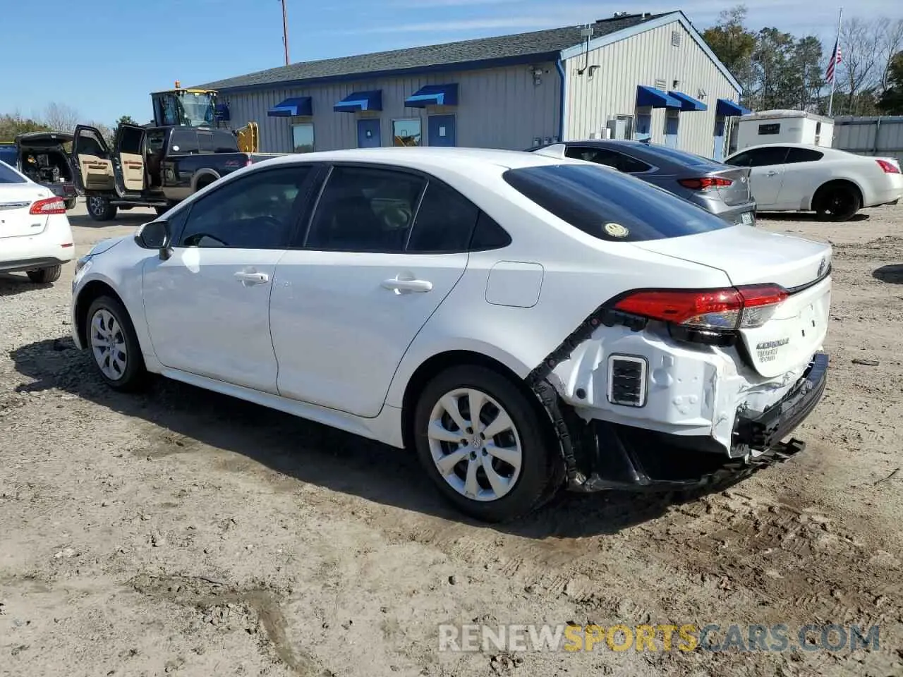 2 Photograph of a damaged car JTDBCMFE4P3006015 TOYOTA COROLLA 2023
