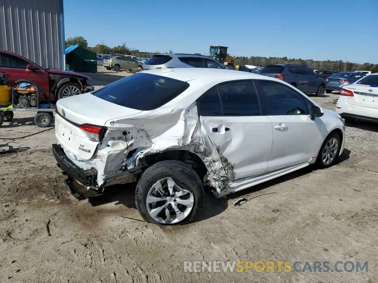 3 Photograph of a damaged car JTDBCMFE4P3006015 TOYOTA COROLLA 2023