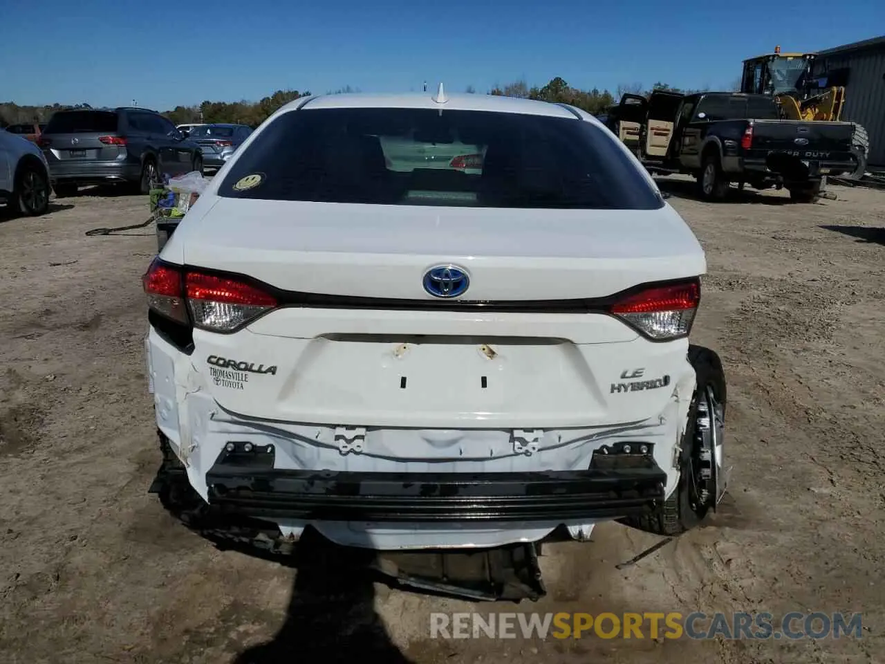 6 Photograph of a damaged car JTDBCMFE4P3006015 TOYOTA COROLLA 2023