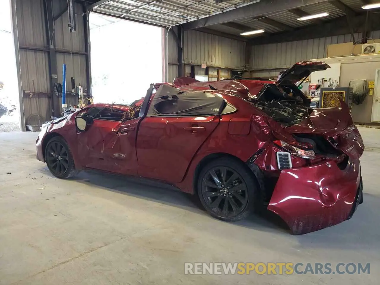 2 Photograph of a damaged car JTDBCMFE4PJ013669 TOYOTA COROLLA 2023