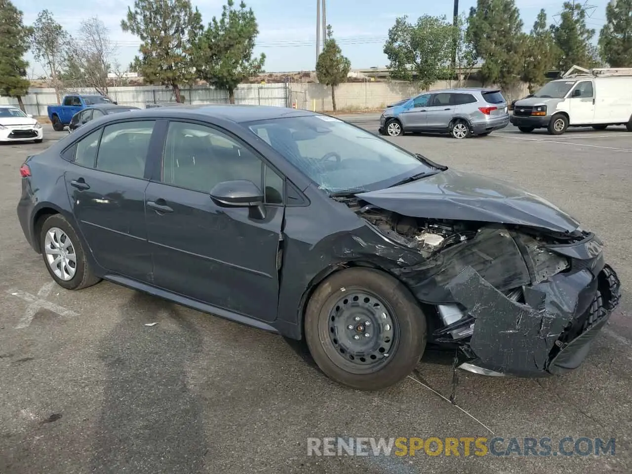 4 Photograph of a damaged car JTDBCMFE5P3001406 TOYOTA COROLLA 2023