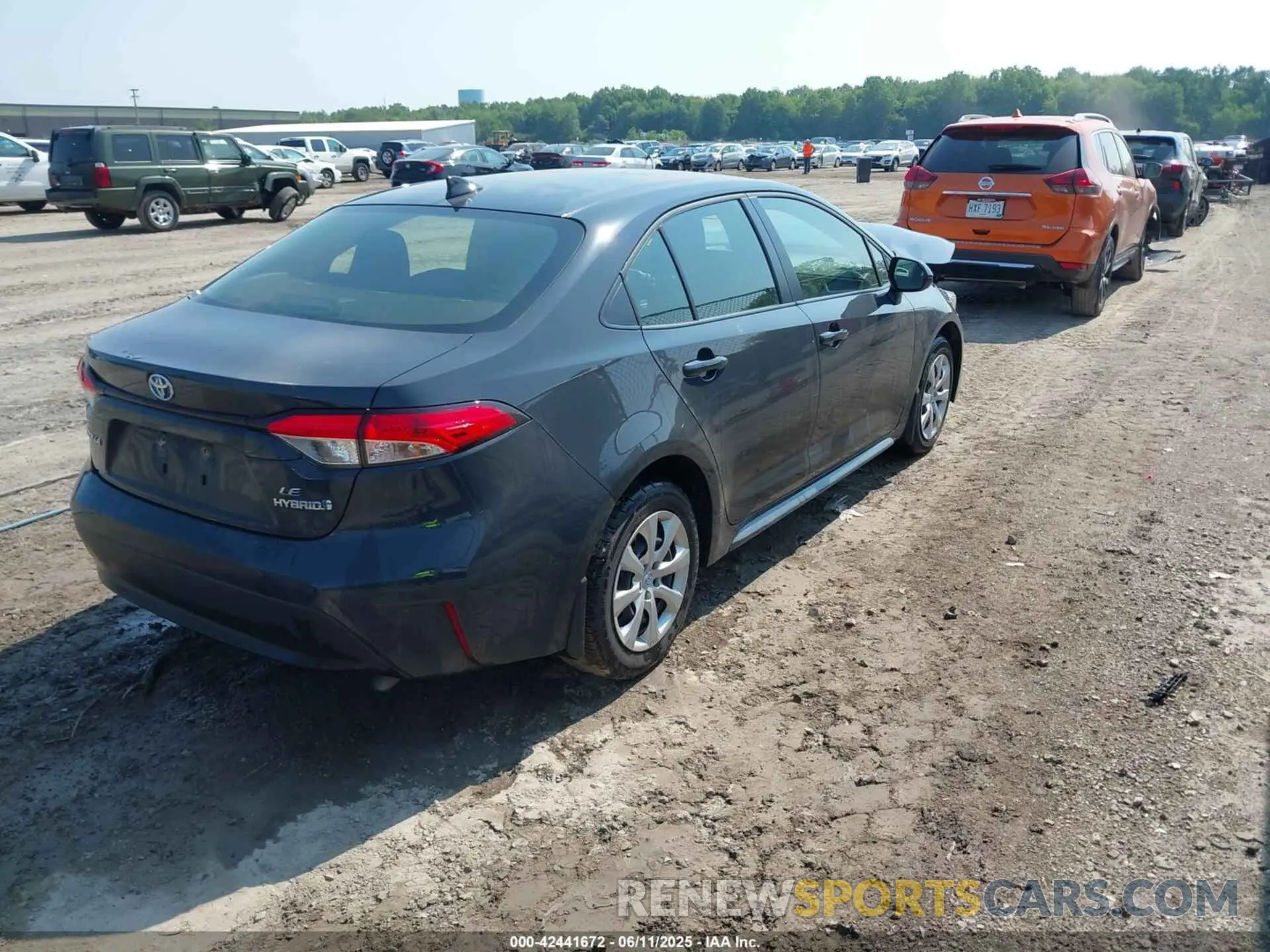 4 Photograph of a damaged car JTDBCMFE5P3001549 TOYOTA COROLLA 2023