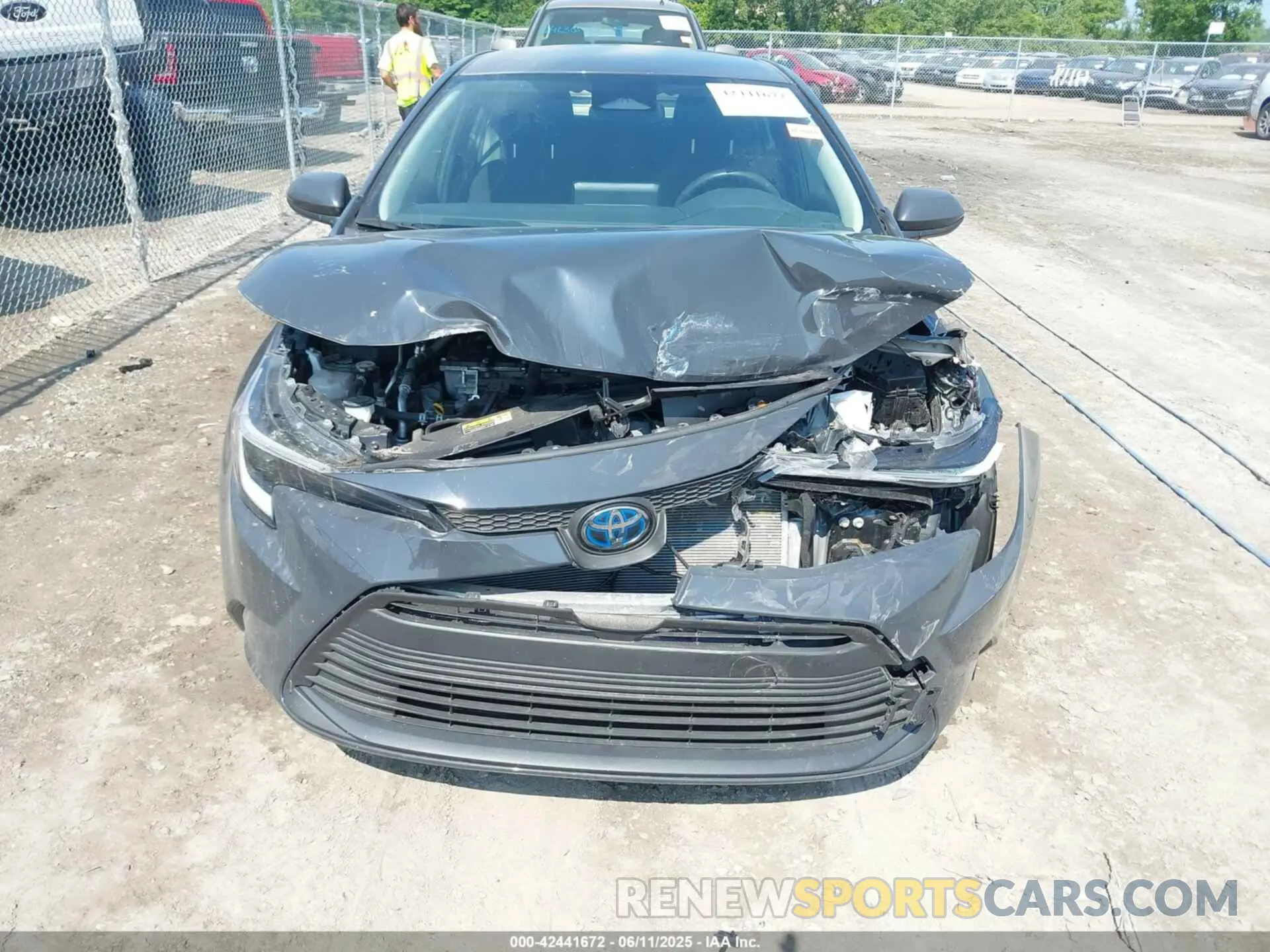 6 Photograph of a damaged car JTDBCMFE5P3001549 TOYOTA COROLLA 2023