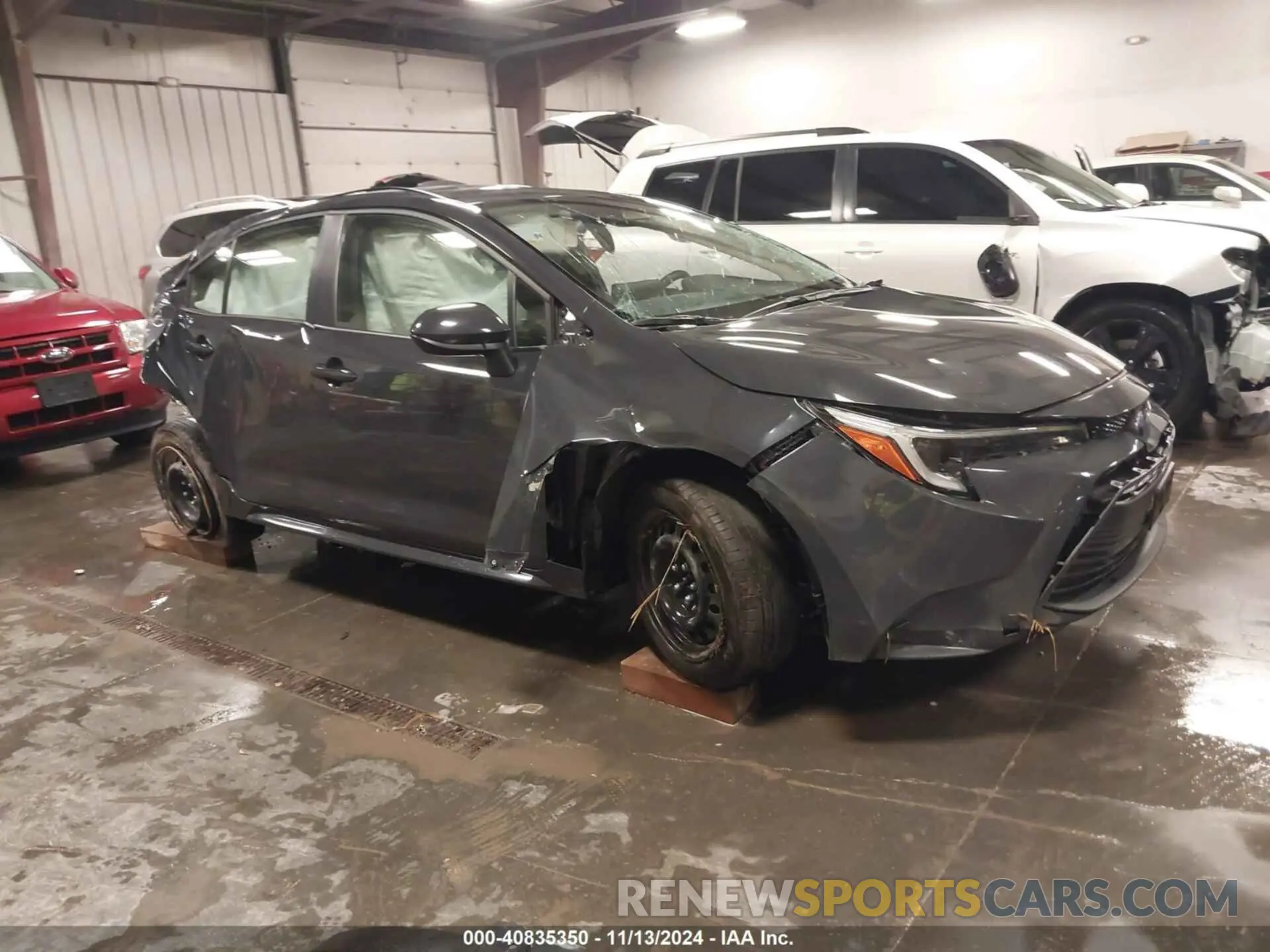 1 Photograph of a damaged car JTDBCMFE5P3003737 TOYOTA COROLLA 2023
