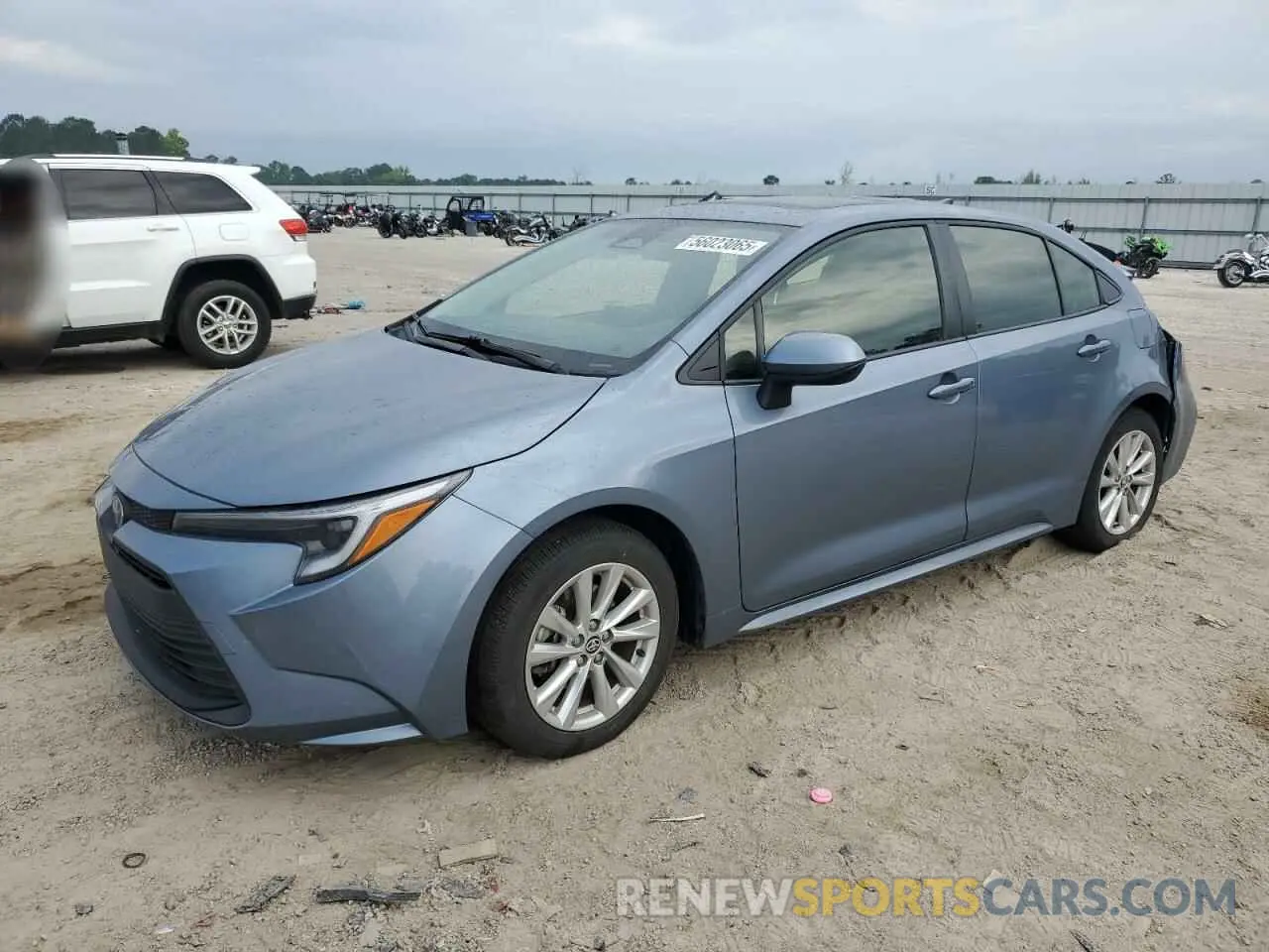 1 Photograph of a damaged car JTDBCMFE5P3004550 TOYOTA COROLLA 2023
