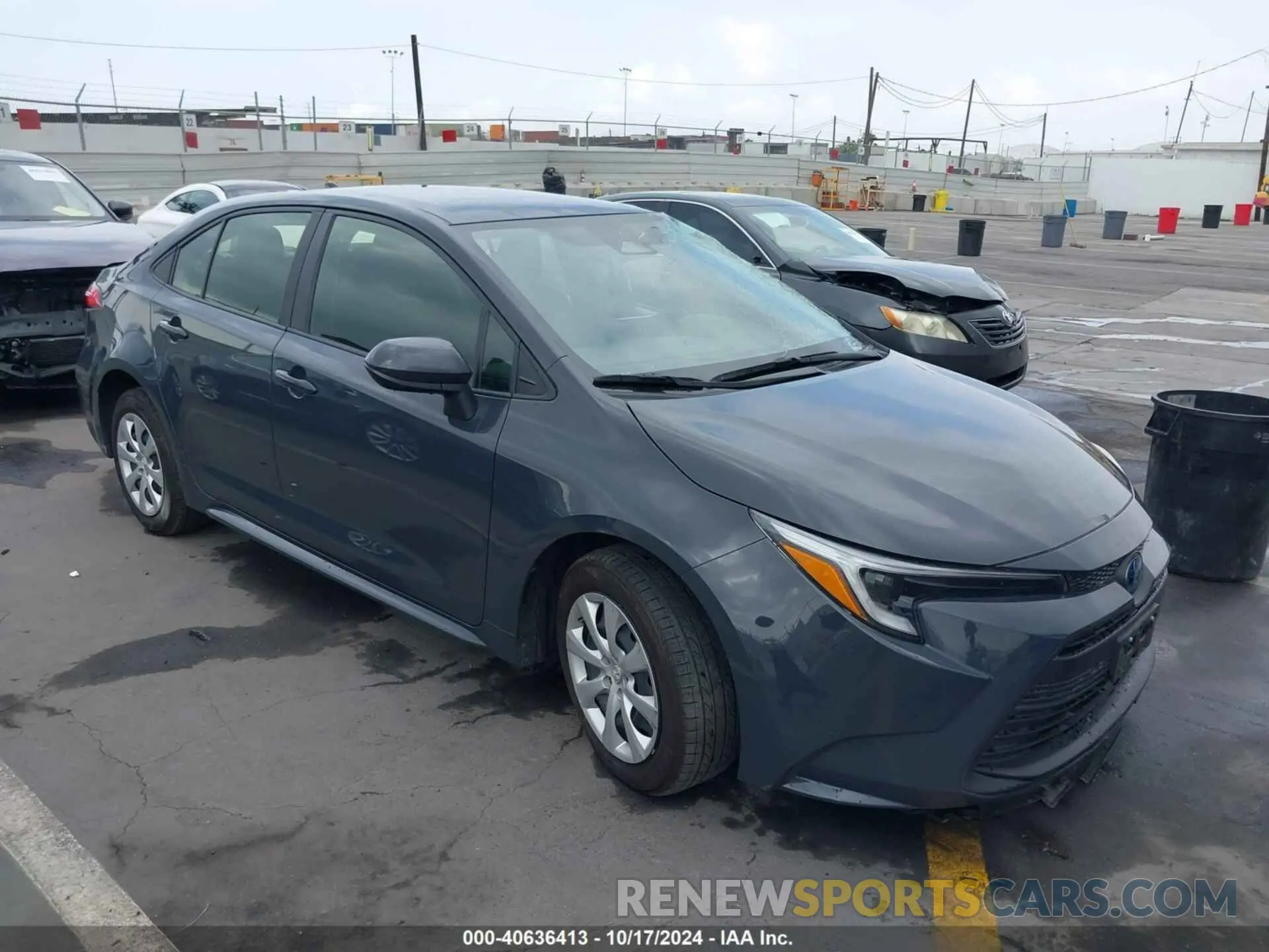 1 Photograph of a damaged car JTDBCMFE5P3010803 TOYOTA COROLLA 2023