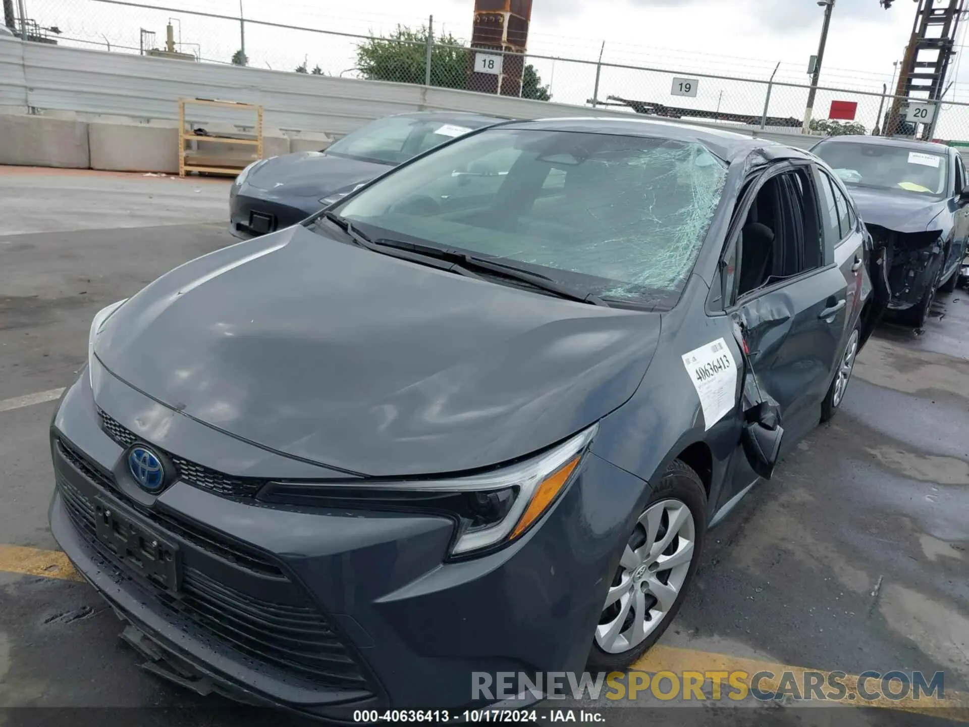 2 Photograph of a damaged car JTDBCMFE5P3010803 TOYOTA COROLLA 2023