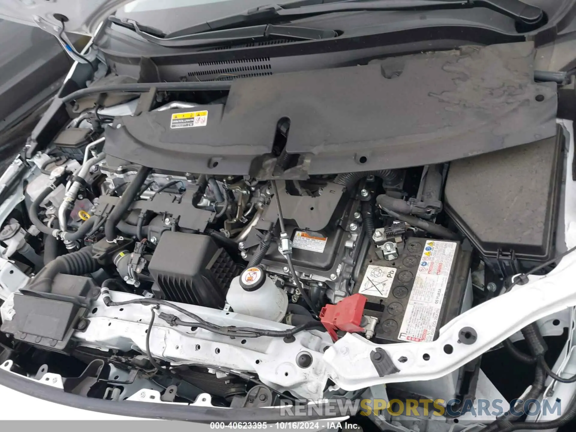 10 Photograph of a damaged car JTDBCMFE5P3014947 TOYOTA COROLLA 2023