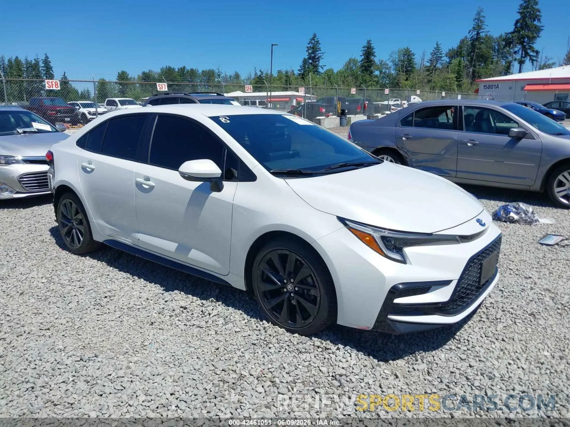 1 Фотография поврежденного автомобиля JTDBCMFE5P3015290 TOYOTA COROLLA 2023