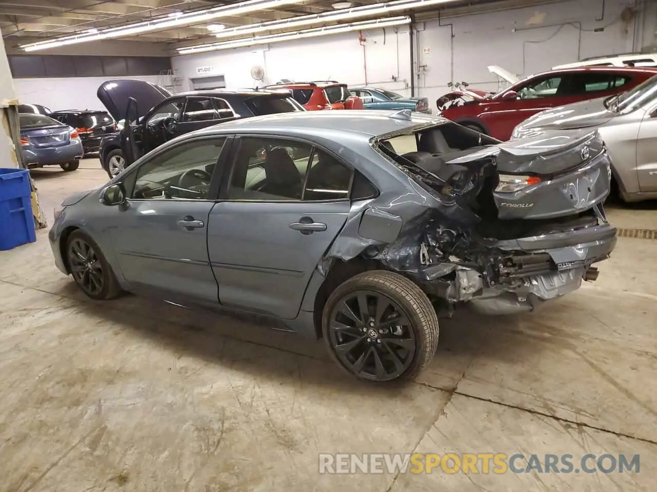 2 Photograph of a damaged car JTDBCMFE5P3016195 TOYOTA COROLLA 2023