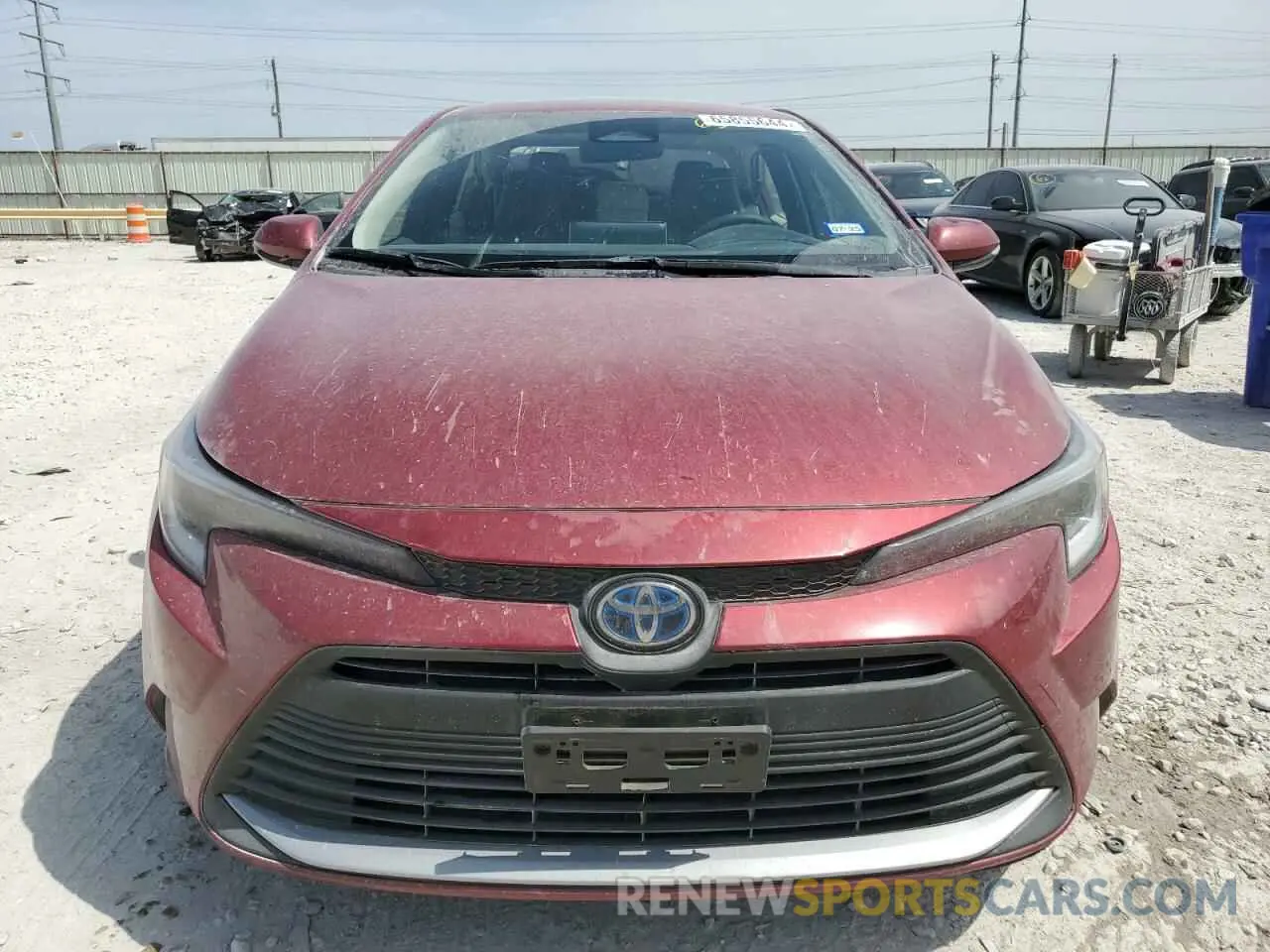 5 Photograph of a damaged car JTDBCMFE5PJ006052 TOYOTA COROLLA 2023
