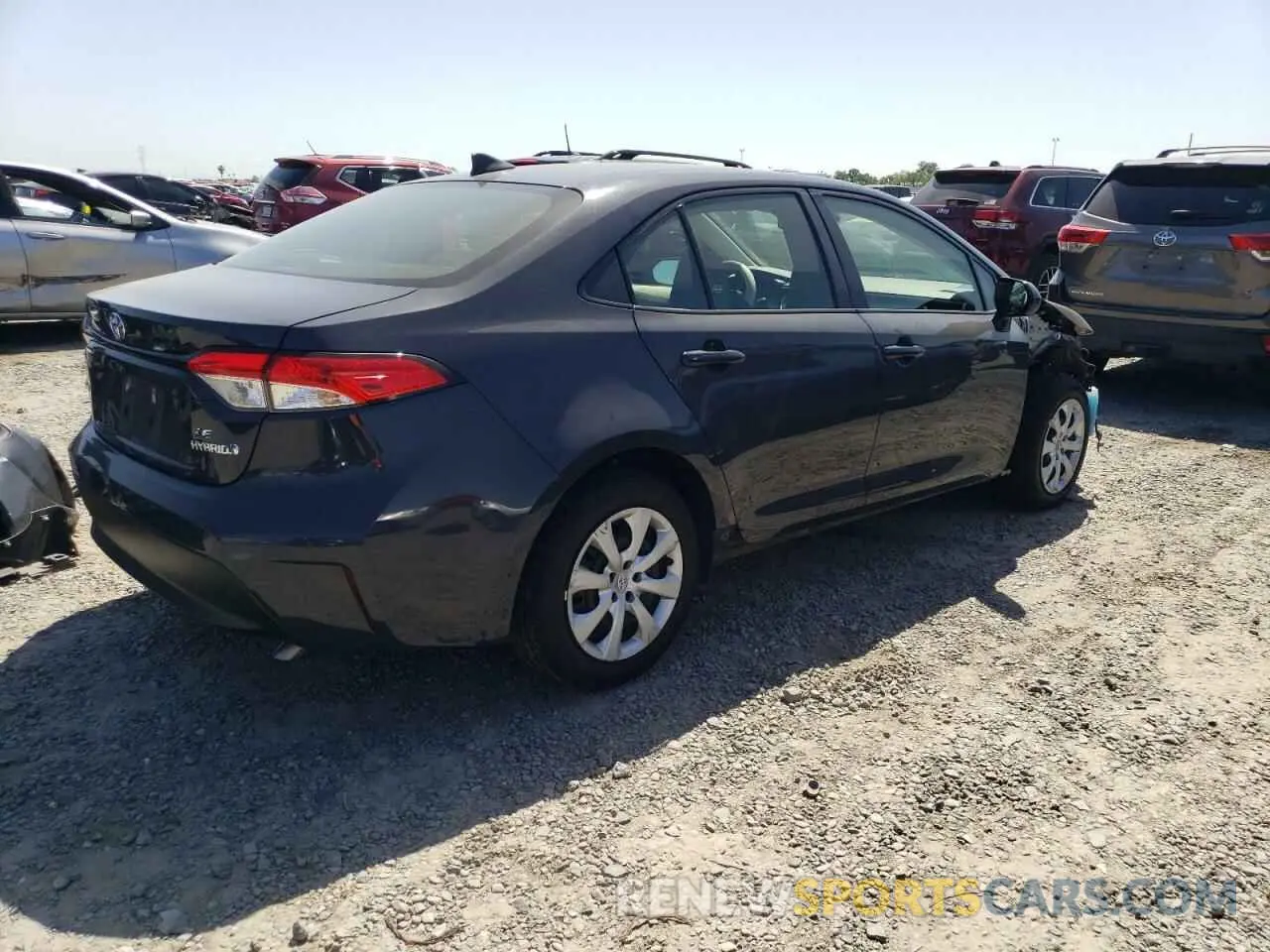 3 Photograph of a damaged car JTDBCMFE6P3009000 TOYOTA COROLLA 2023