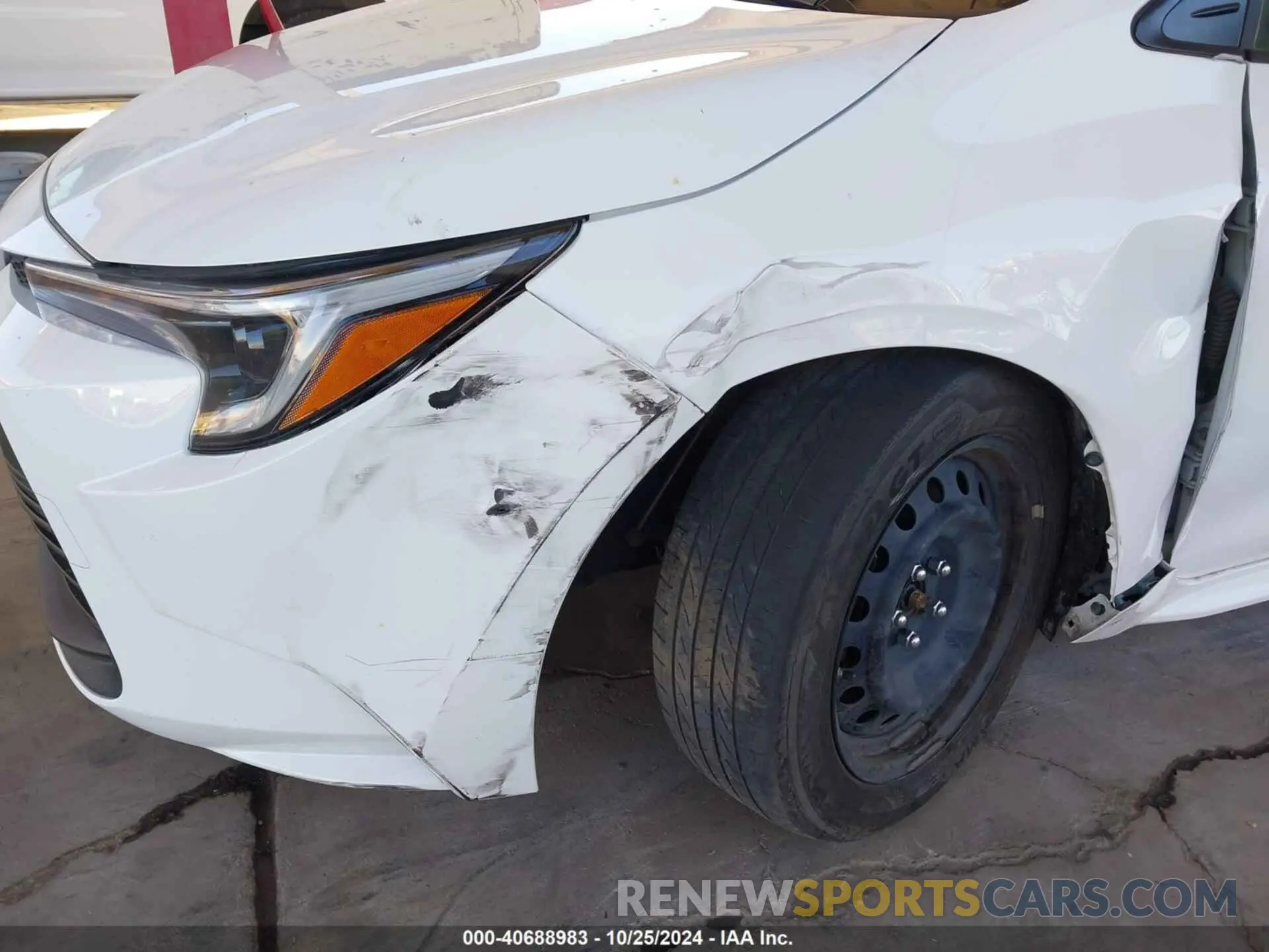 6 Photograph of a damaged car JTDBCMFE6P3014133 TOYOTA COROLLA 2023