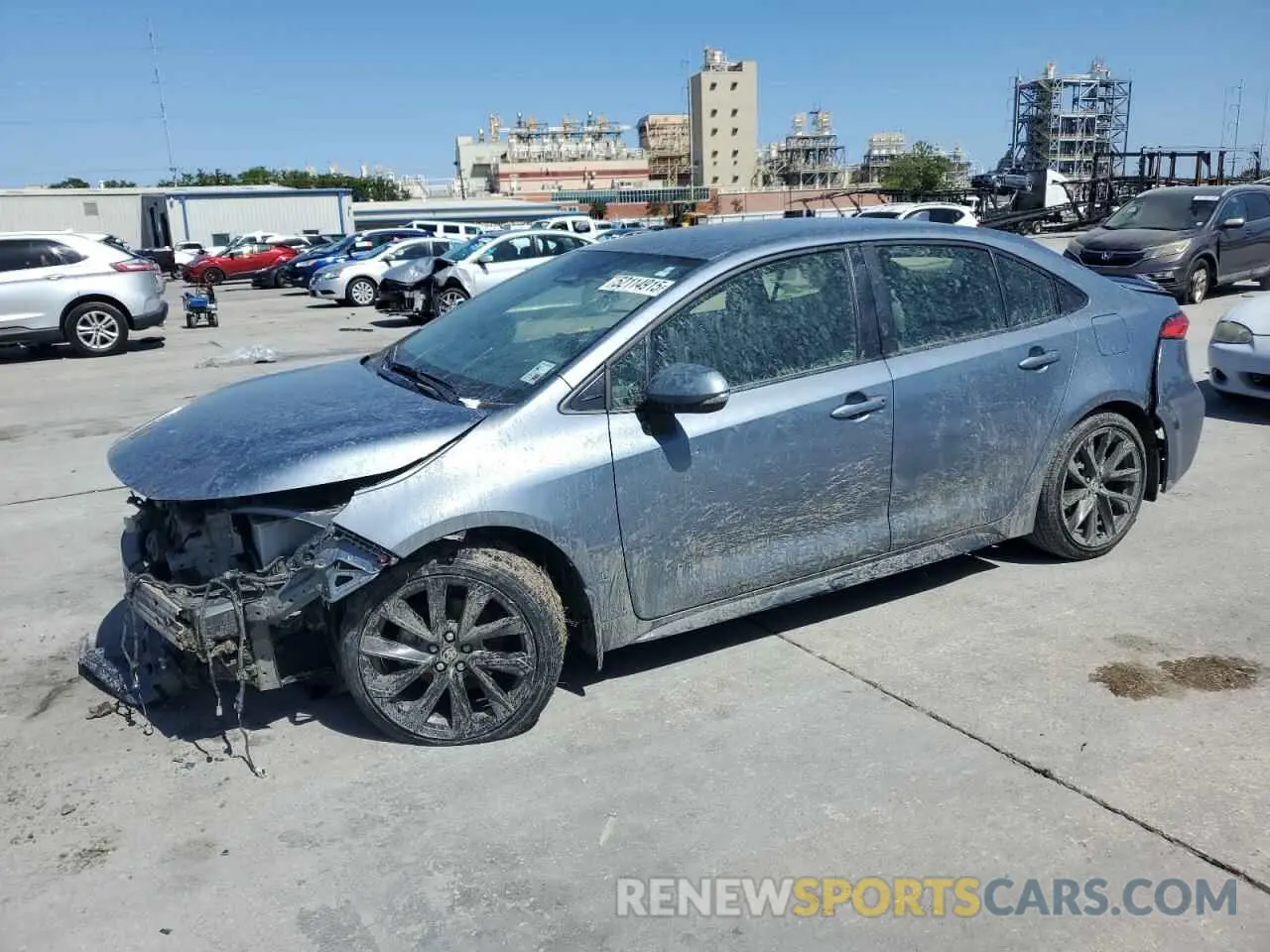 1 Photograph of a damaged car JTDBCMFE6P3015167 TOYOTA COROLLA 2023