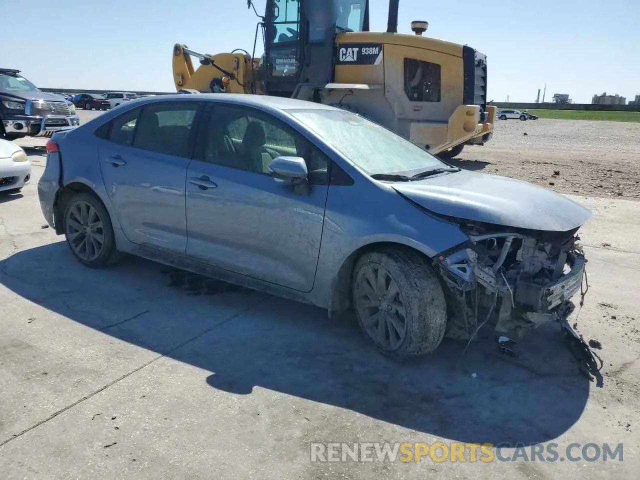 4 Photograph of a damaged car JTDBCMFE6P3015167 TOYOTA COROLLA 2023