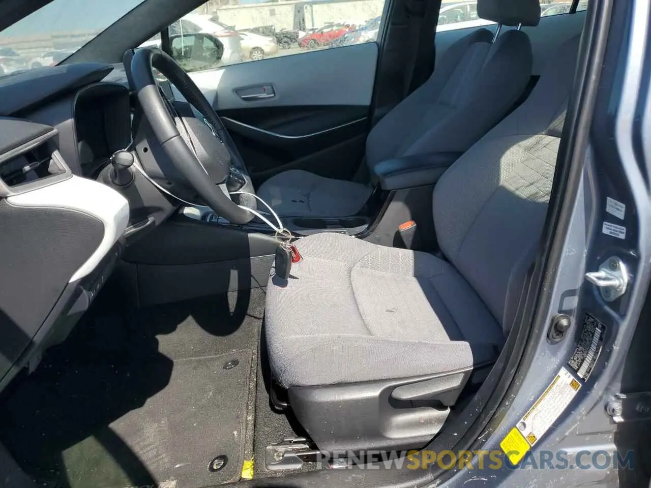 7 Photograph of a damaged car JTDBCMFE6P3015167 TOYOTA COROLLA 2023