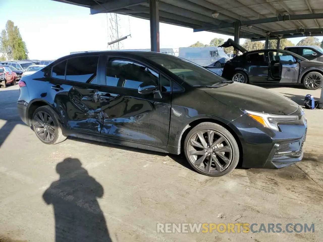 4 Photograph of a damaged car JTDBCMFE6P3015895 TOYOTA COROLLA 2023