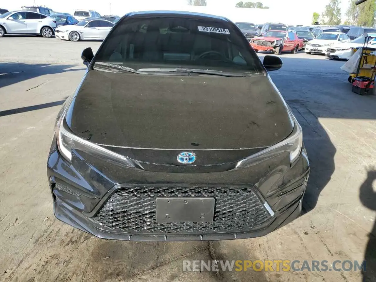 5 Photograph of a damaged car JTDBCMFE6P3015895 TOYOTA COROLLA 2023