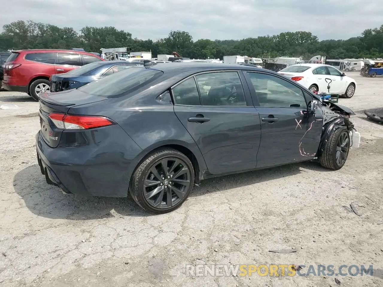 3 Photograph of a damaged car JTDBCMFE6P3020126 TOYOTA COROLLA 2023