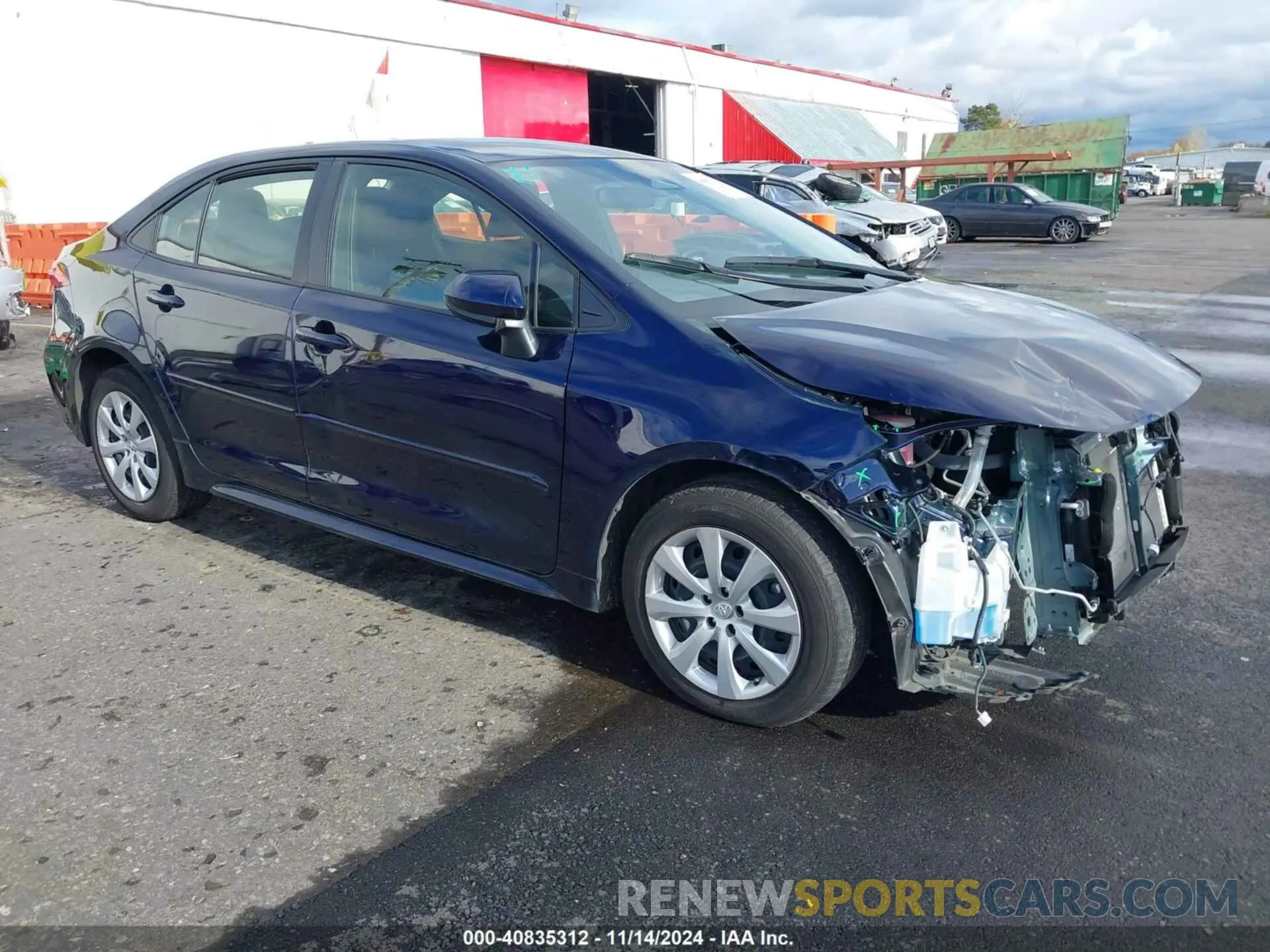 1 Фотография поврежденного автомобиля JTDBCMFE6PJ003256 TOYOTA COROLLA 2023