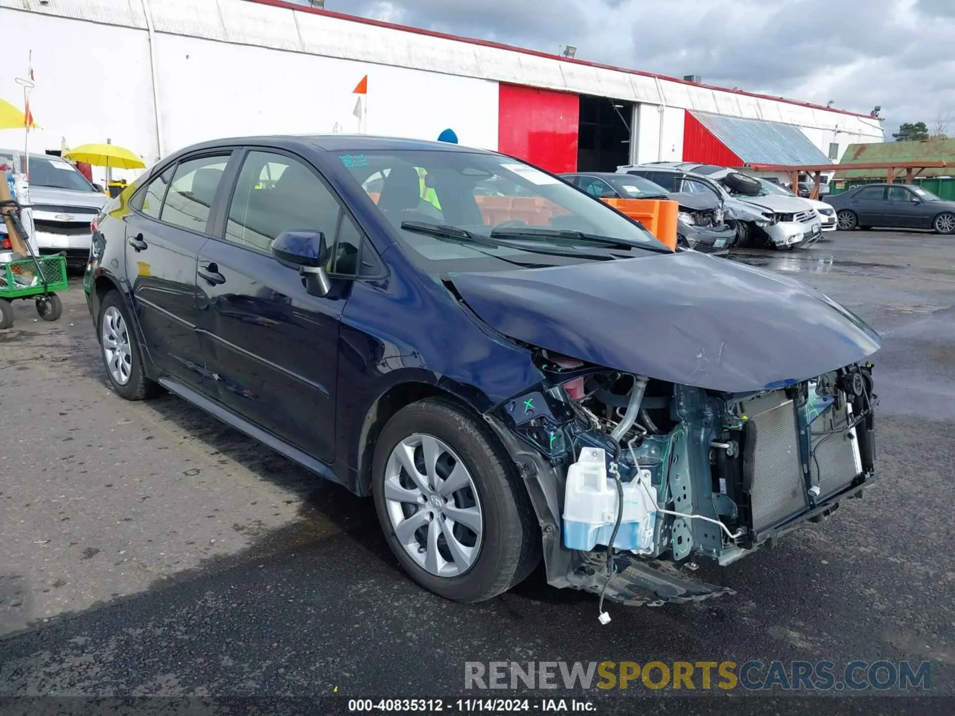 6 Фотография поврежденного автомобиля JTDBCMFE6PJ003256 TOYOTA COROLLA 2023
