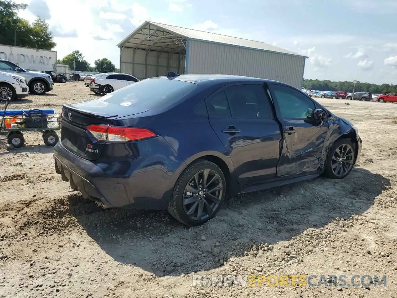 3 Photograph of a damaged car JTDBCMFE6PJ004018 TOYOTA COROLLA 2023