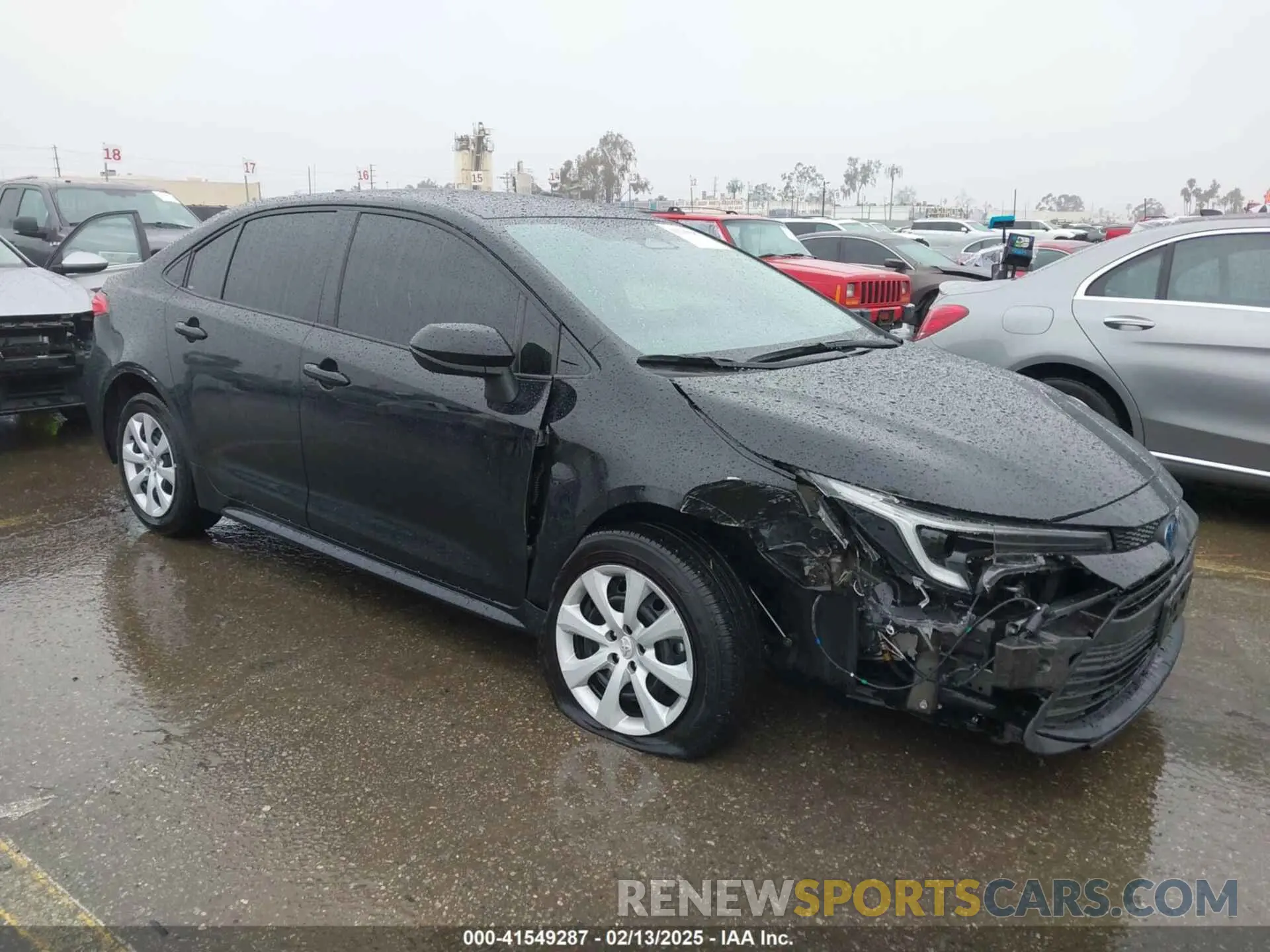 1 Photograph of a damaged car JTDBCMFE6PJ006111 TOYOTA COROLLA 2023