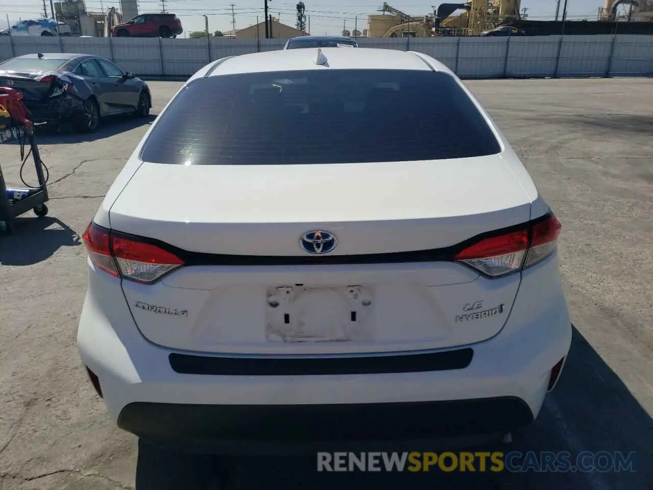 6 Фотография поврежденного автомобиля JTDBCMFE6PJ007548 TOYOTA COROLLA 2023