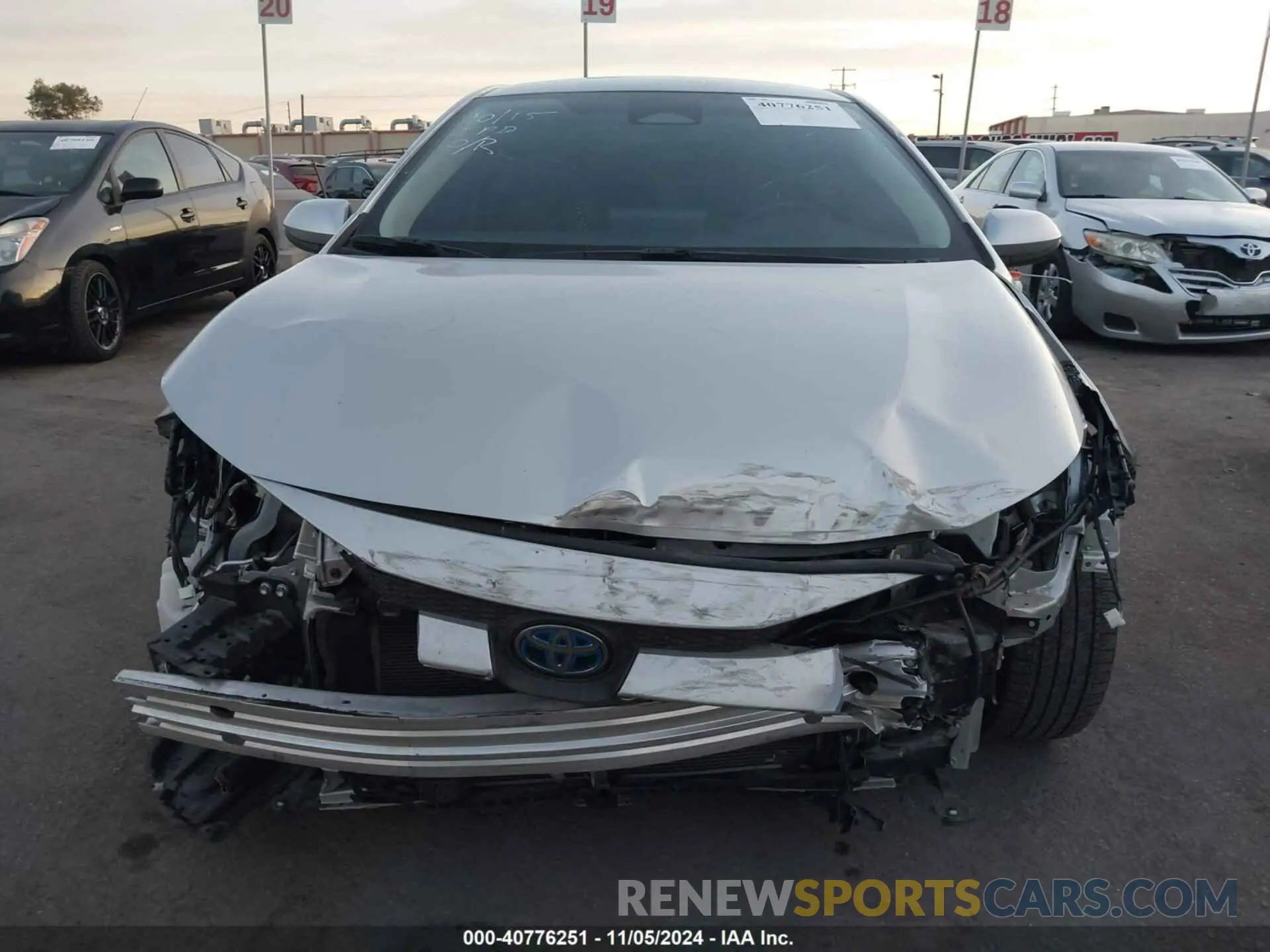 13 Photograph of a damaged car JTDBCMFE6PJ007825 TOYOTA COROLLA 2023