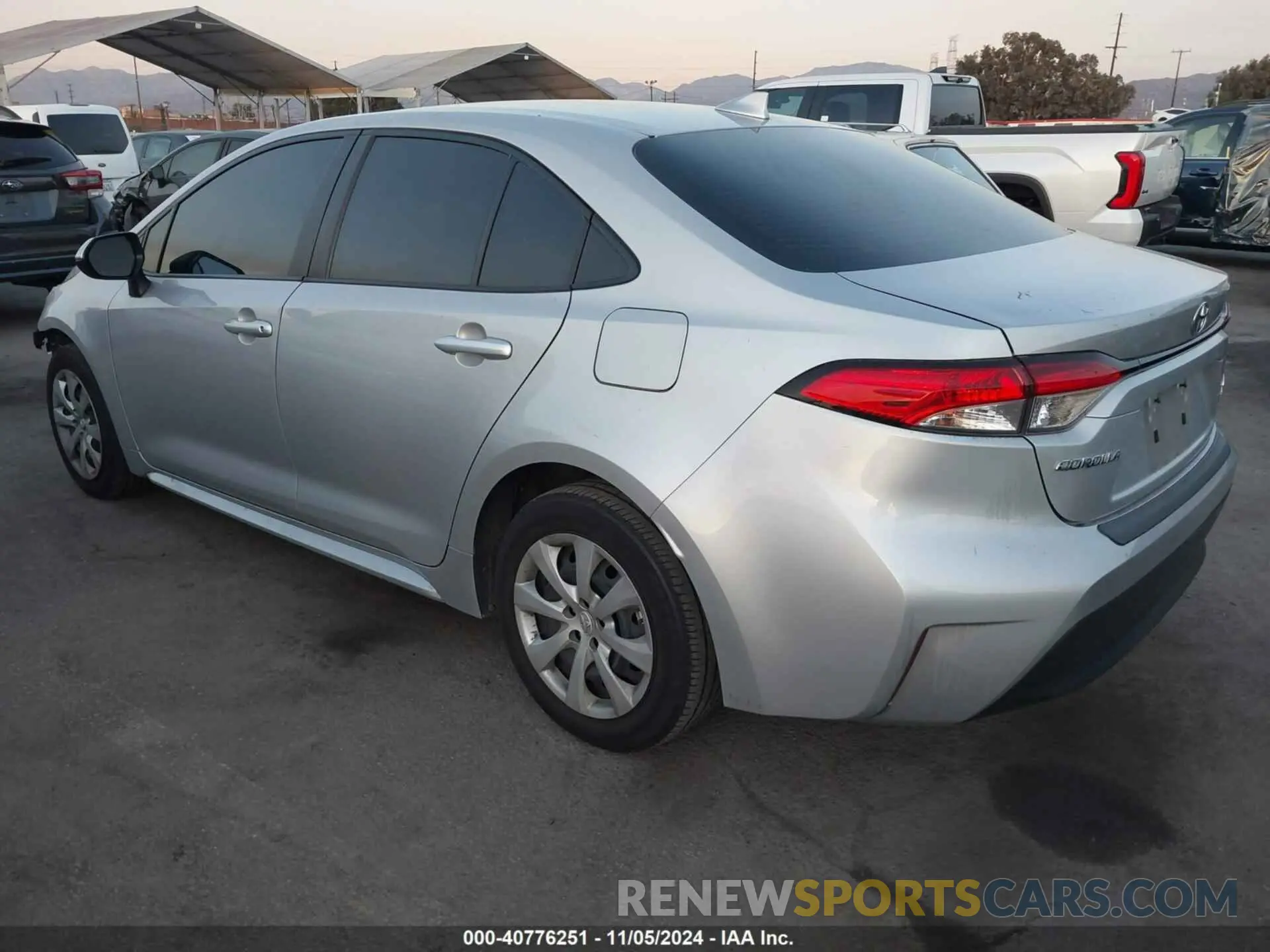 3 Photograph of a damaged car JTDBCMFE6PJ007825 TOYOTA COROLLA 2023
