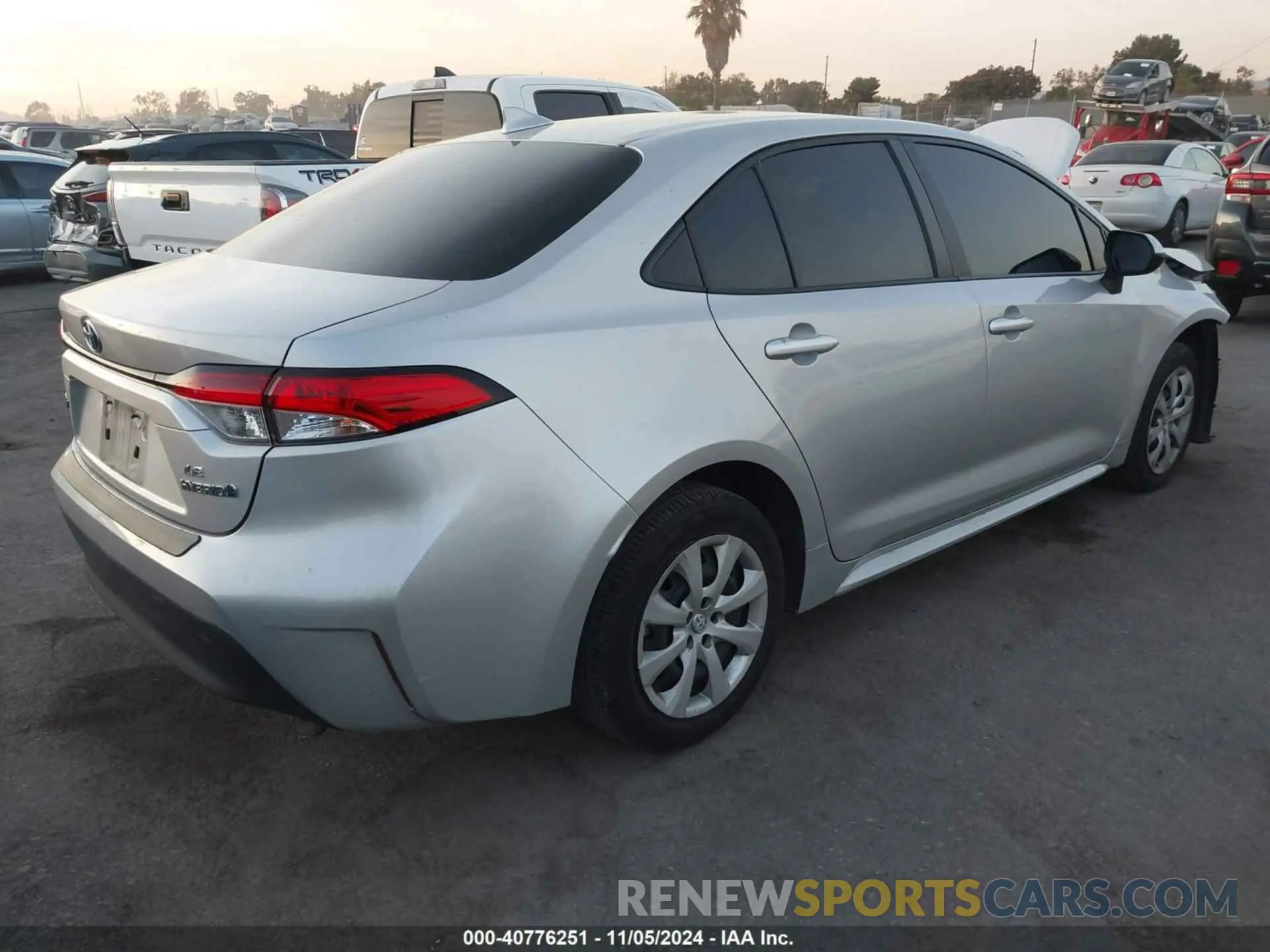 4 Photograph of a damaged car JTDBCMFE6PJ007825 TOYOTA COROLLA 2023