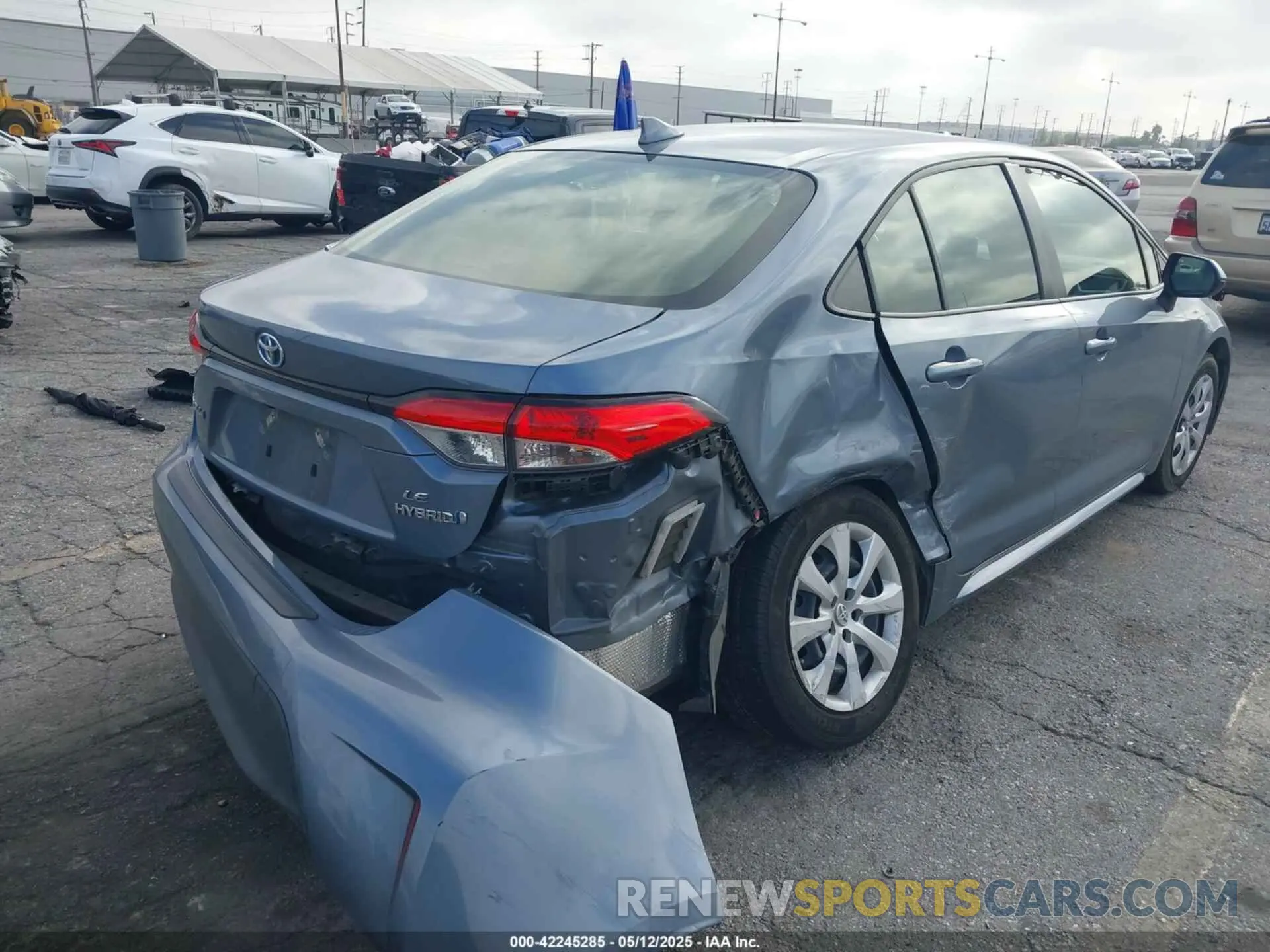 6 Фотография поврежденного автомобиля JTDBCMFE7P3002265 TOYOTA COROLLA 2023