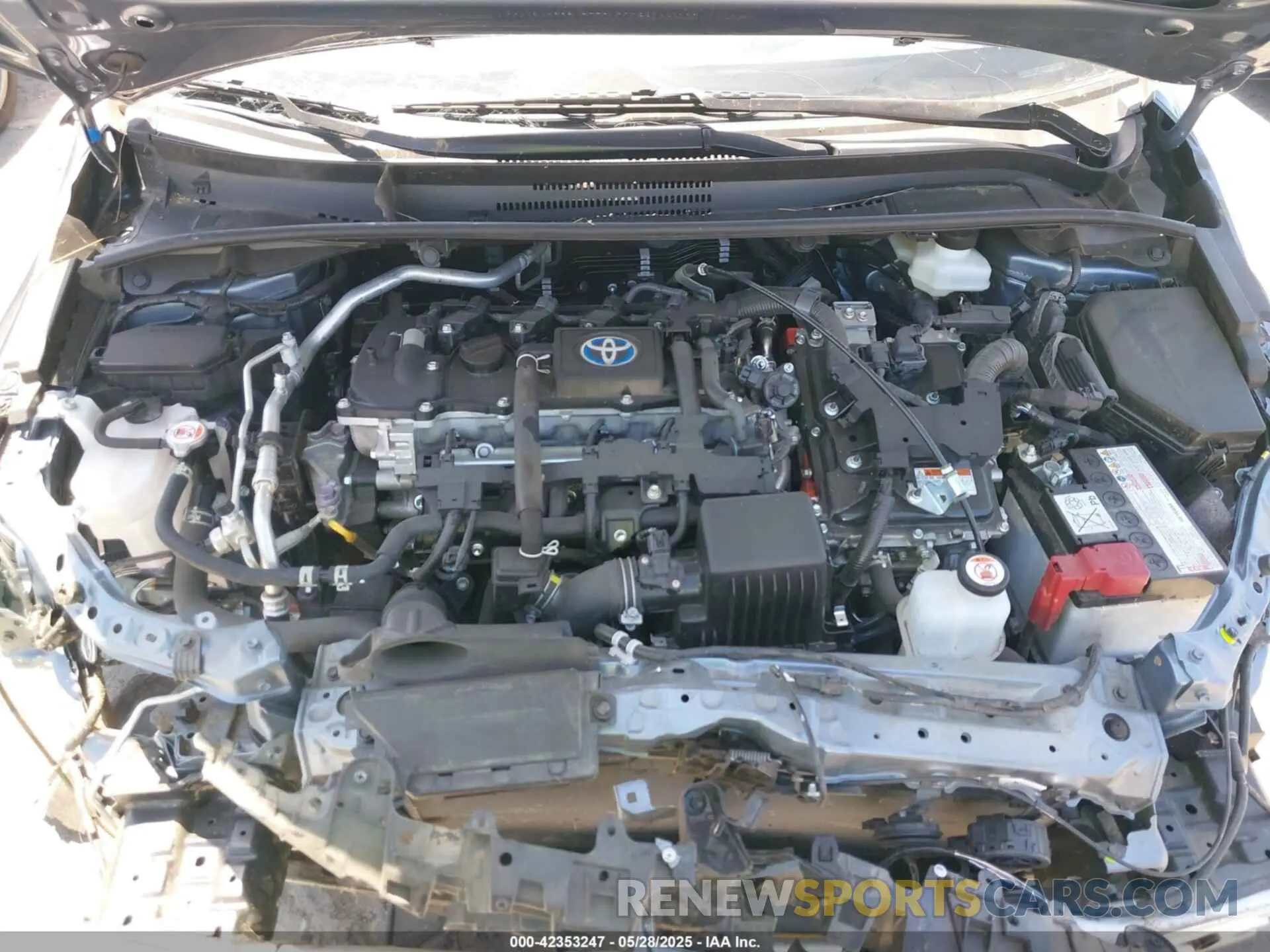 10 Фотография поврежденного автомобиля JTDBCMFE7P3020359 TOYOTA COROLLA 2023