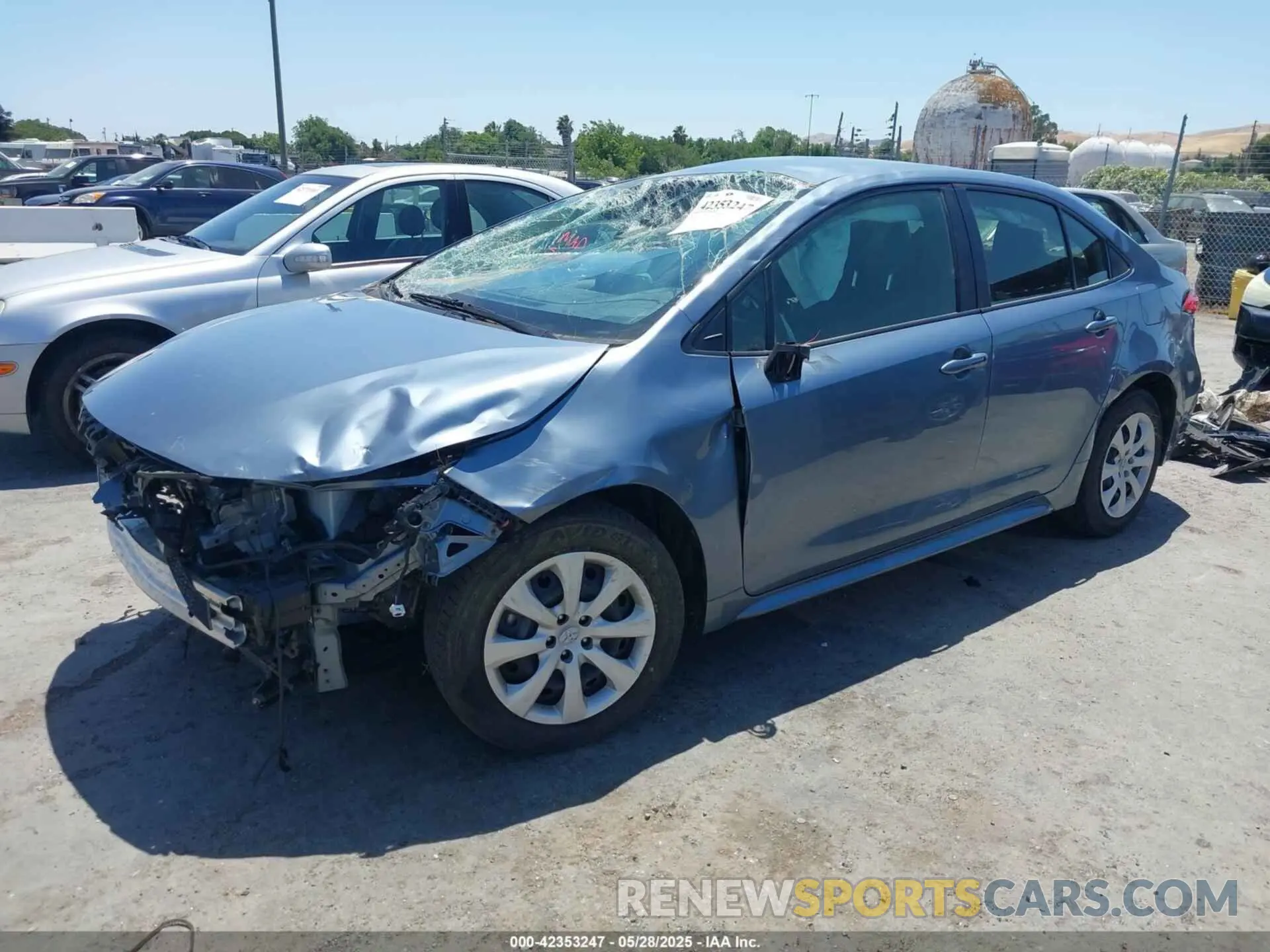 2 Фотография поврежденного автомобиля JTDBCMFE7P3020359 TOYOTA COROLLA 2023