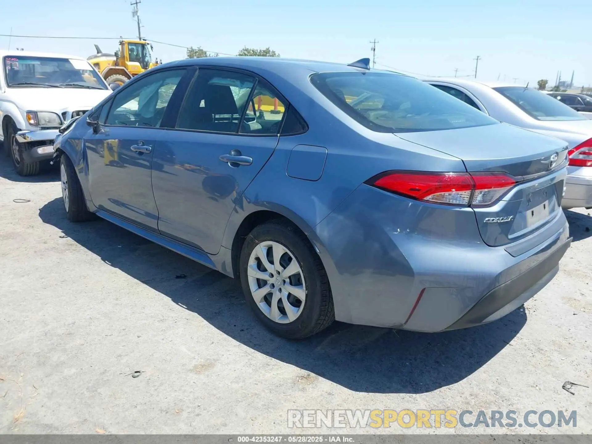 3 Фотография поврежденного автомобиля JTDBCMFE7P3020359 TOYOTA COROLLA 2023